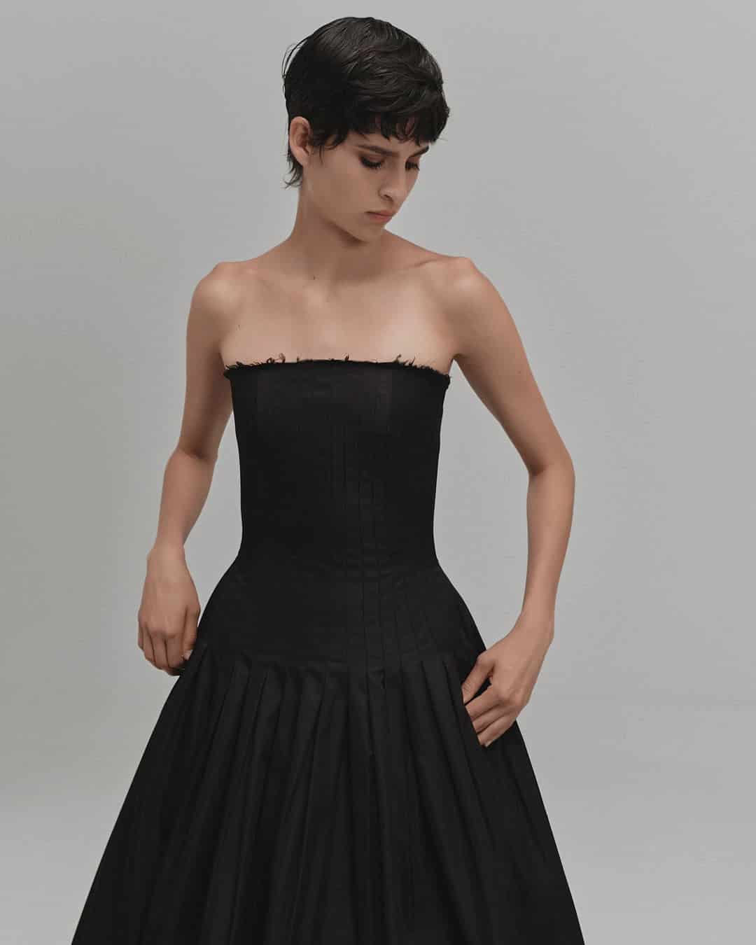 "CAMELIA" MIDI DRESS - miniatura 6