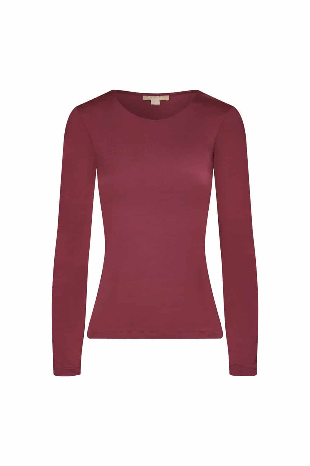 Blusa hana vinotinto - miniatura 1