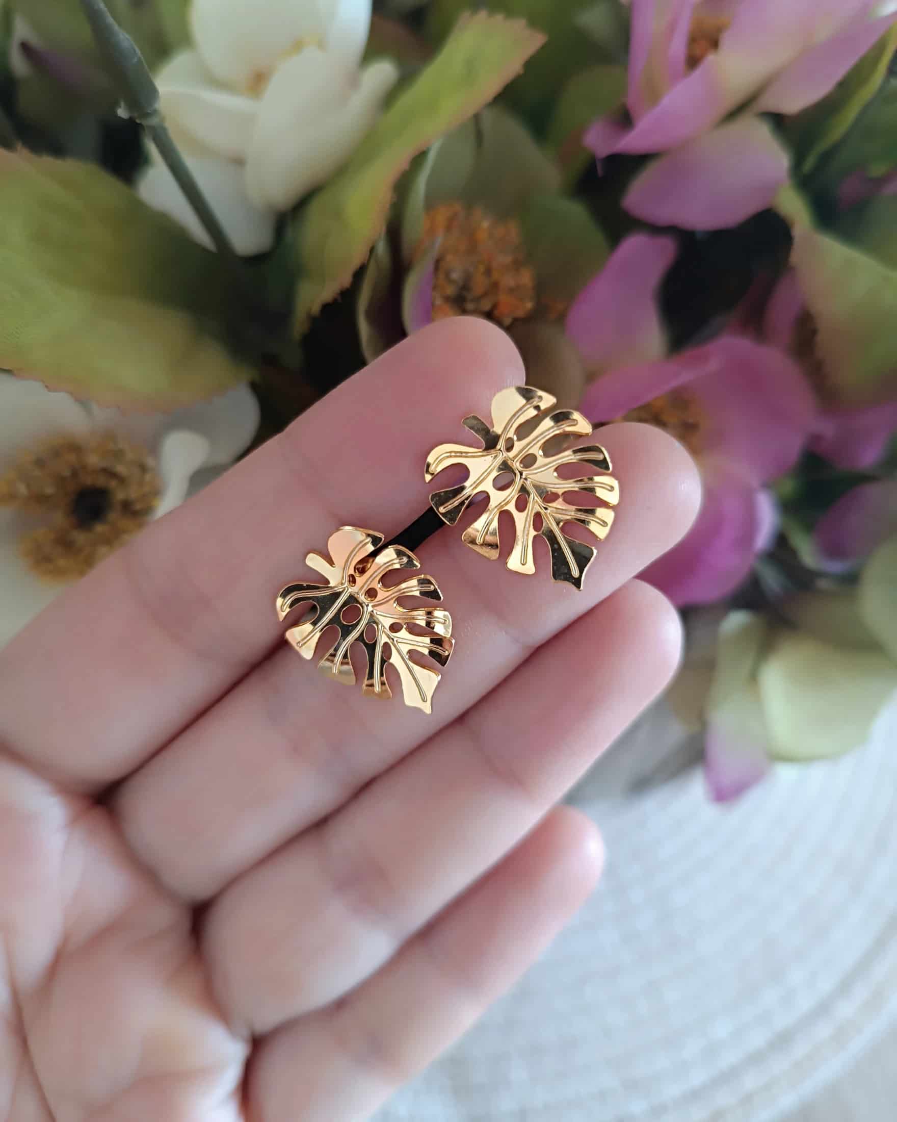 Aretes básicos Hoja Rota - miniatura 3