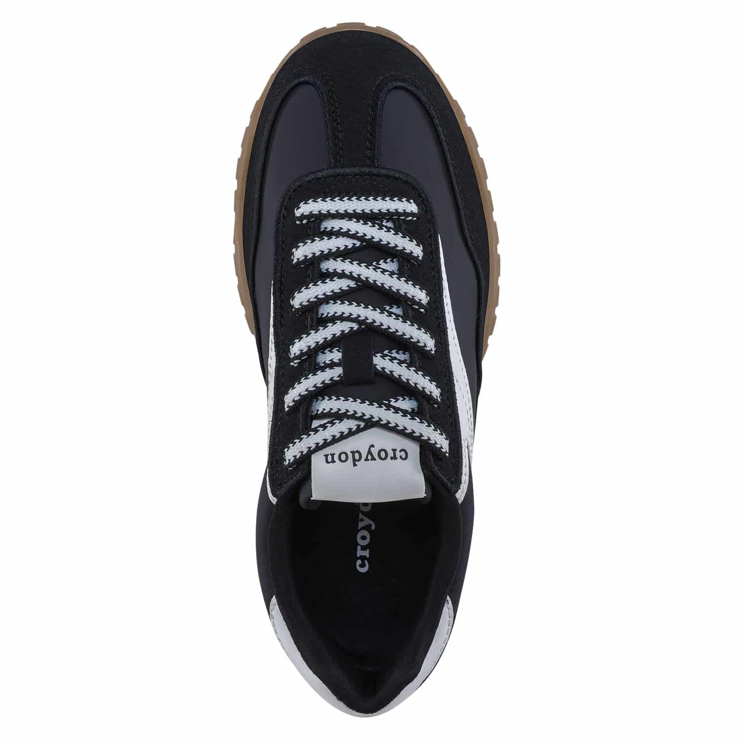Tenis Urbanos Zilmo Negro Croydon Para Mujer - miniatura 6