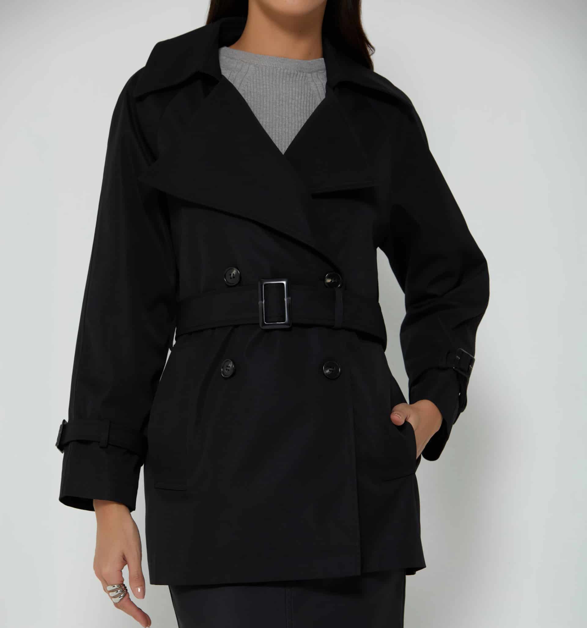 Gabardina corta - miniatura 3