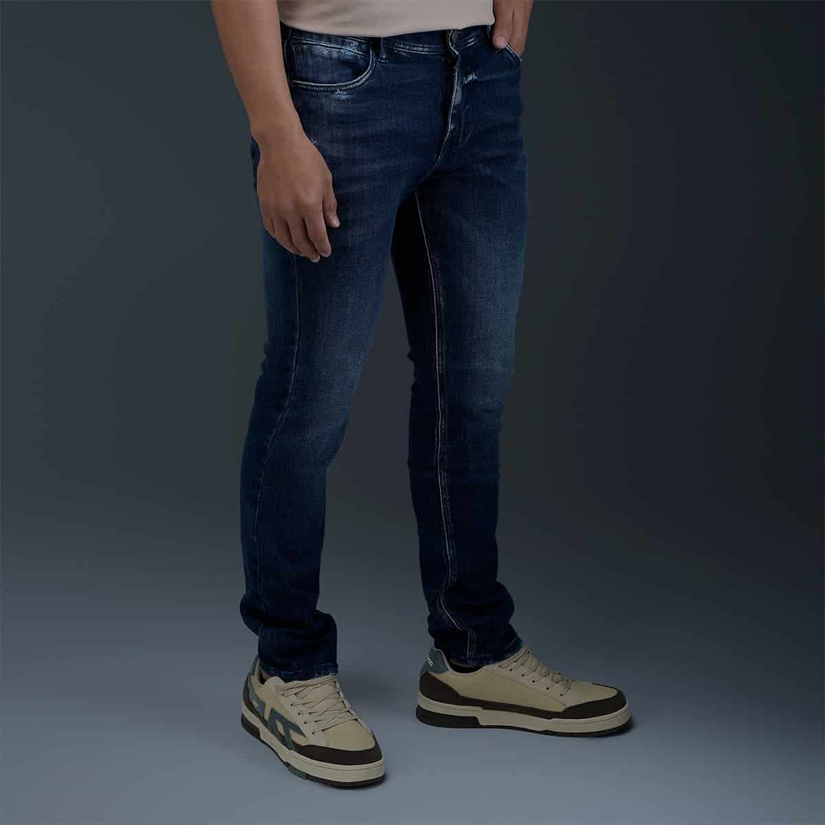 Jeans Azul Slim London - miniatura 3