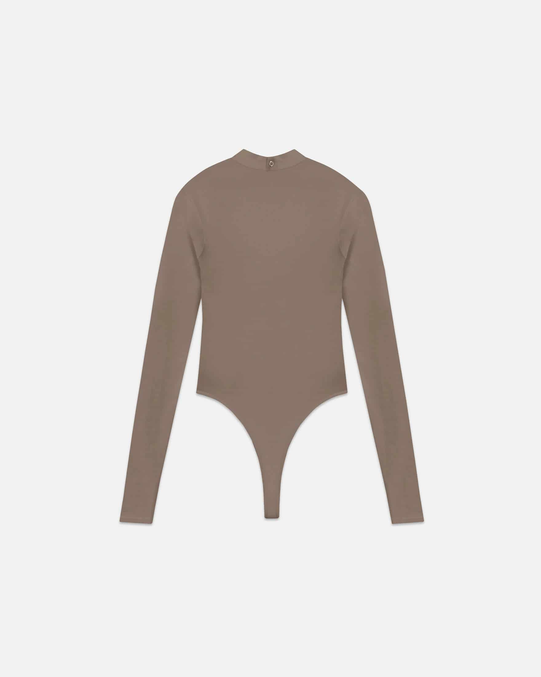 Body Line Undergold Studio Turtleneck Bodysuit Brown - miniatura 3