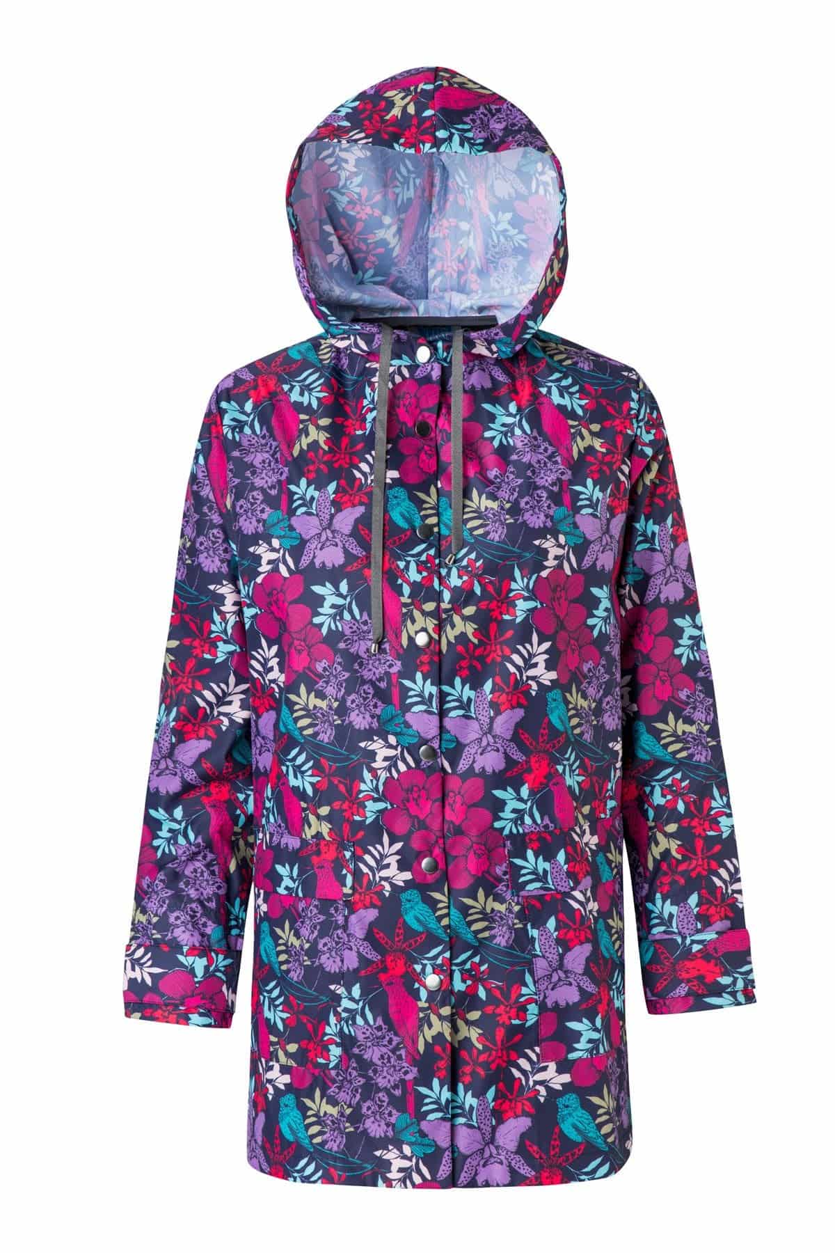 De Flor en Flor | Raincoat para Mujer - miniatura 2