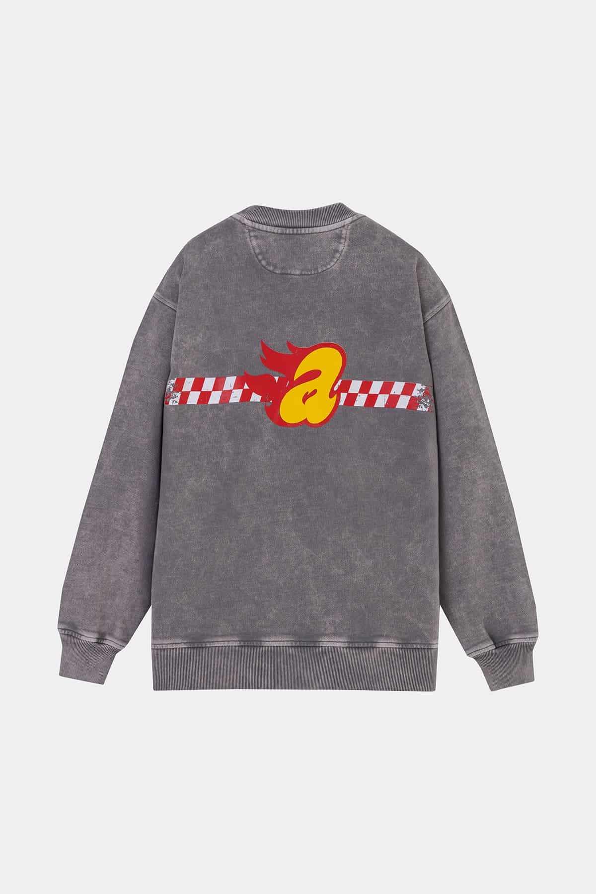 CIRCUIT ACID WASH CREWNECK - miniatura 2