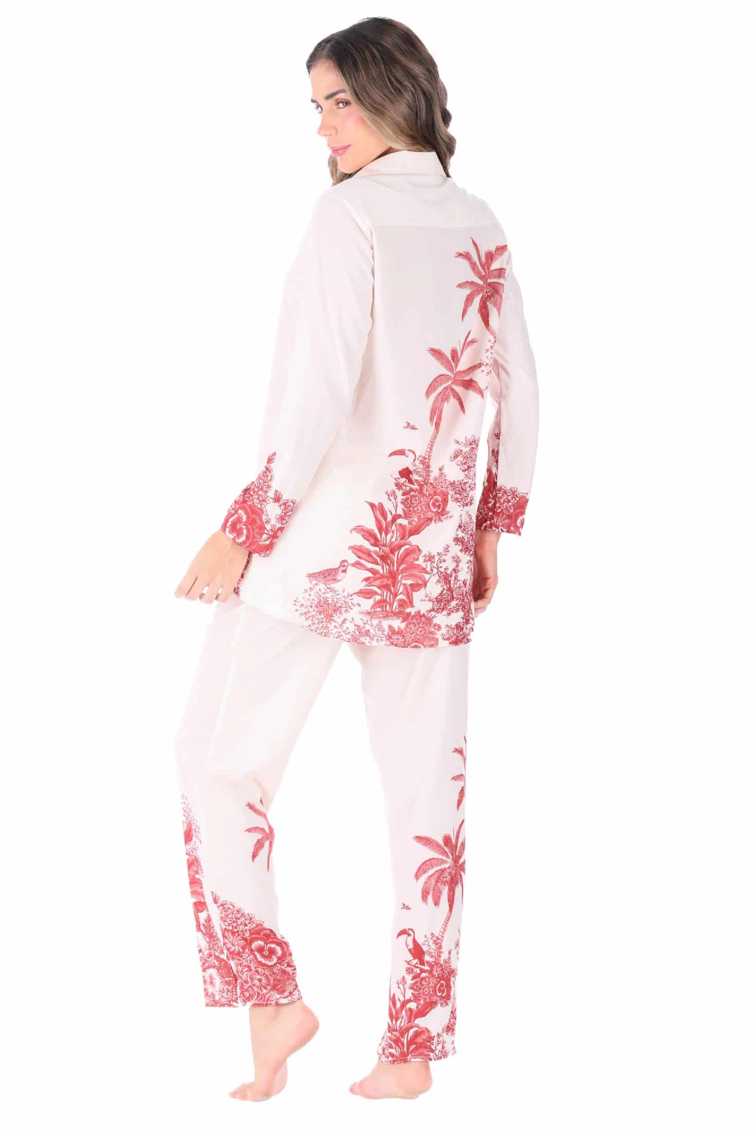PIJAMA PANTALON ELLIPSE ECOS ESTAMPADO - miniatura 2