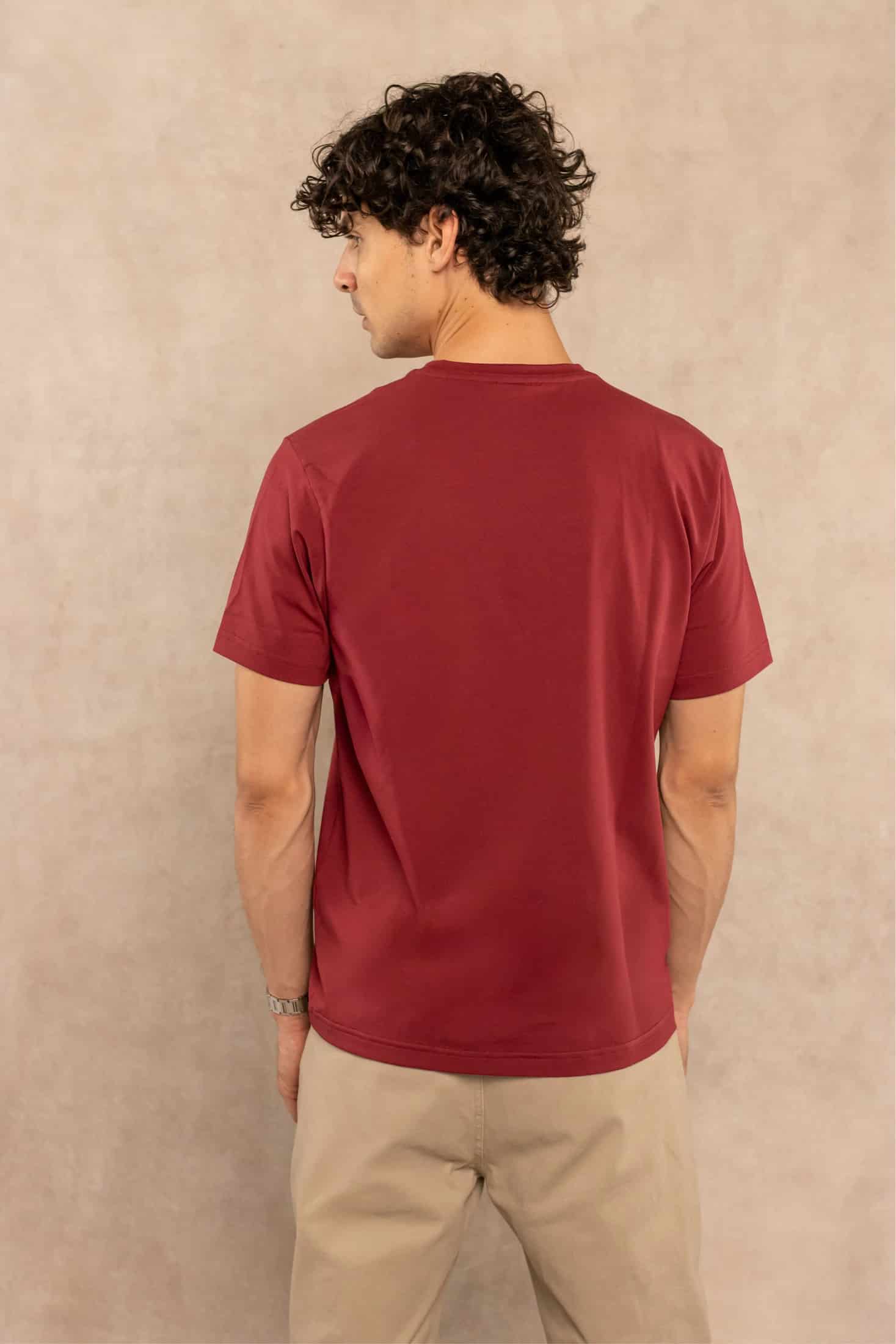 Camiseta Antimanchas Vinotinto - Talla Regular - miniatura 5