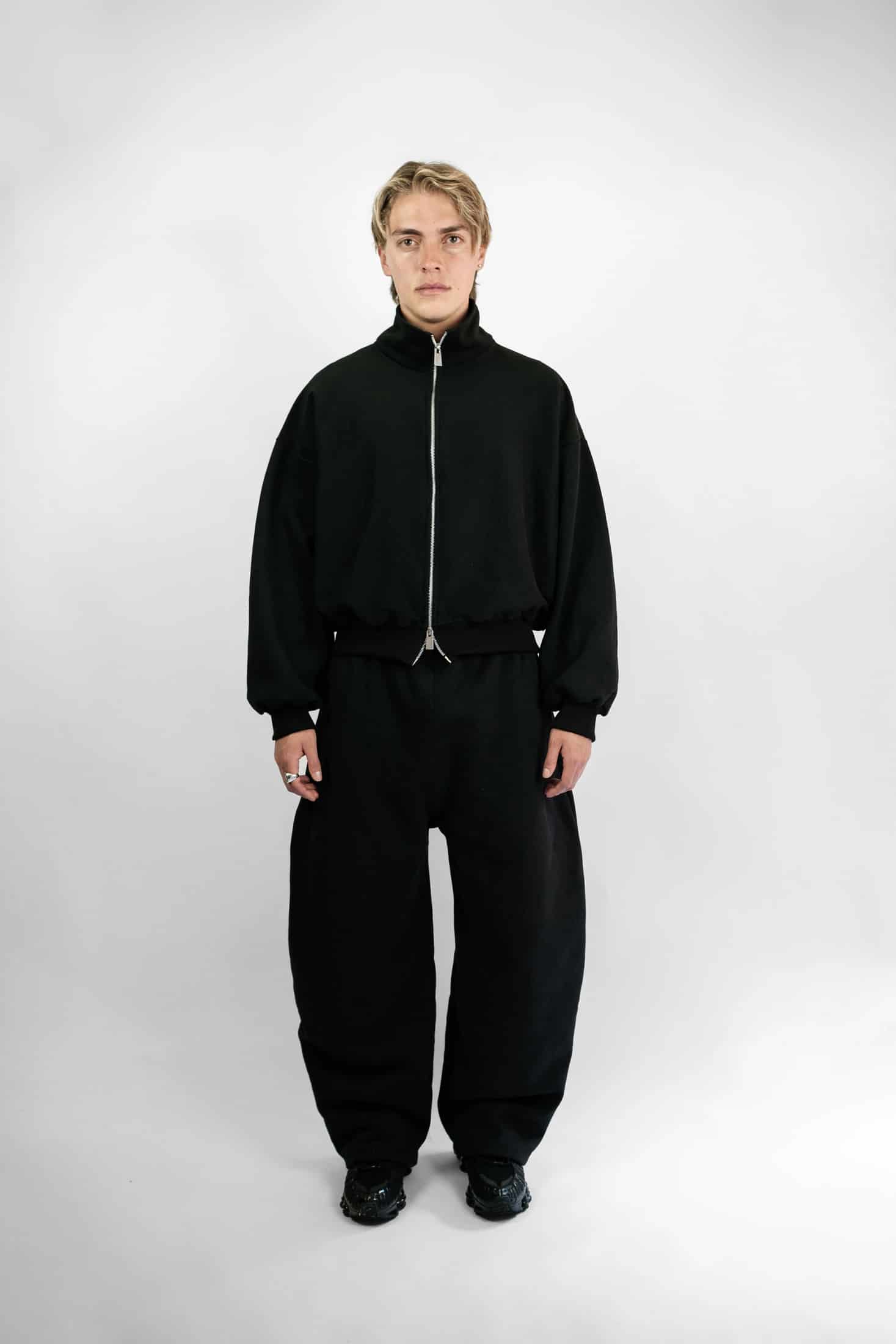 Core Track Double Zip Jacket - Onyx - miniatura 3