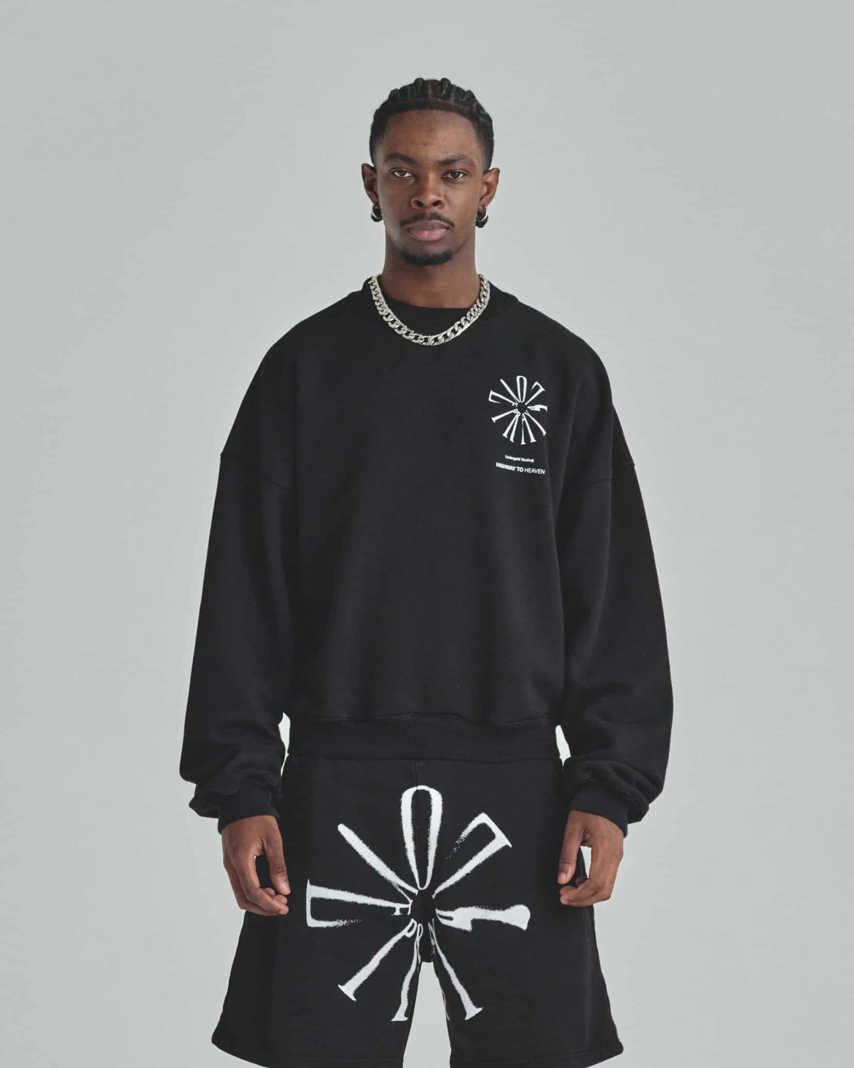 Spring Pray 4 Love Boxy Fit Crewneck Black - miniatura 2