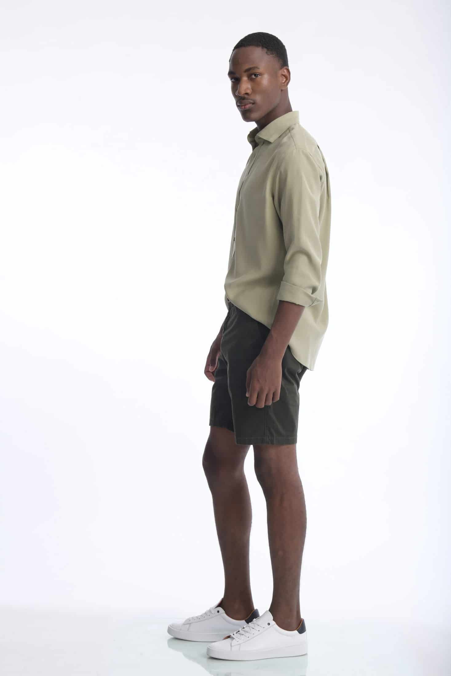 Camisa Cefiro Oliva - miniatura 7