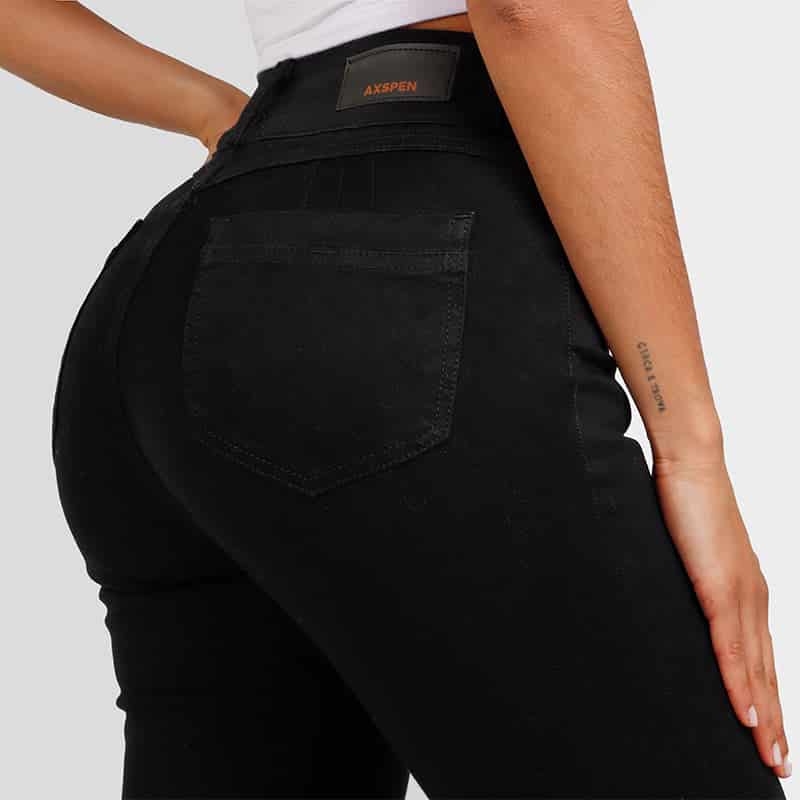Jean Axspen Push Up AX-2623 Negro - miniatura 2