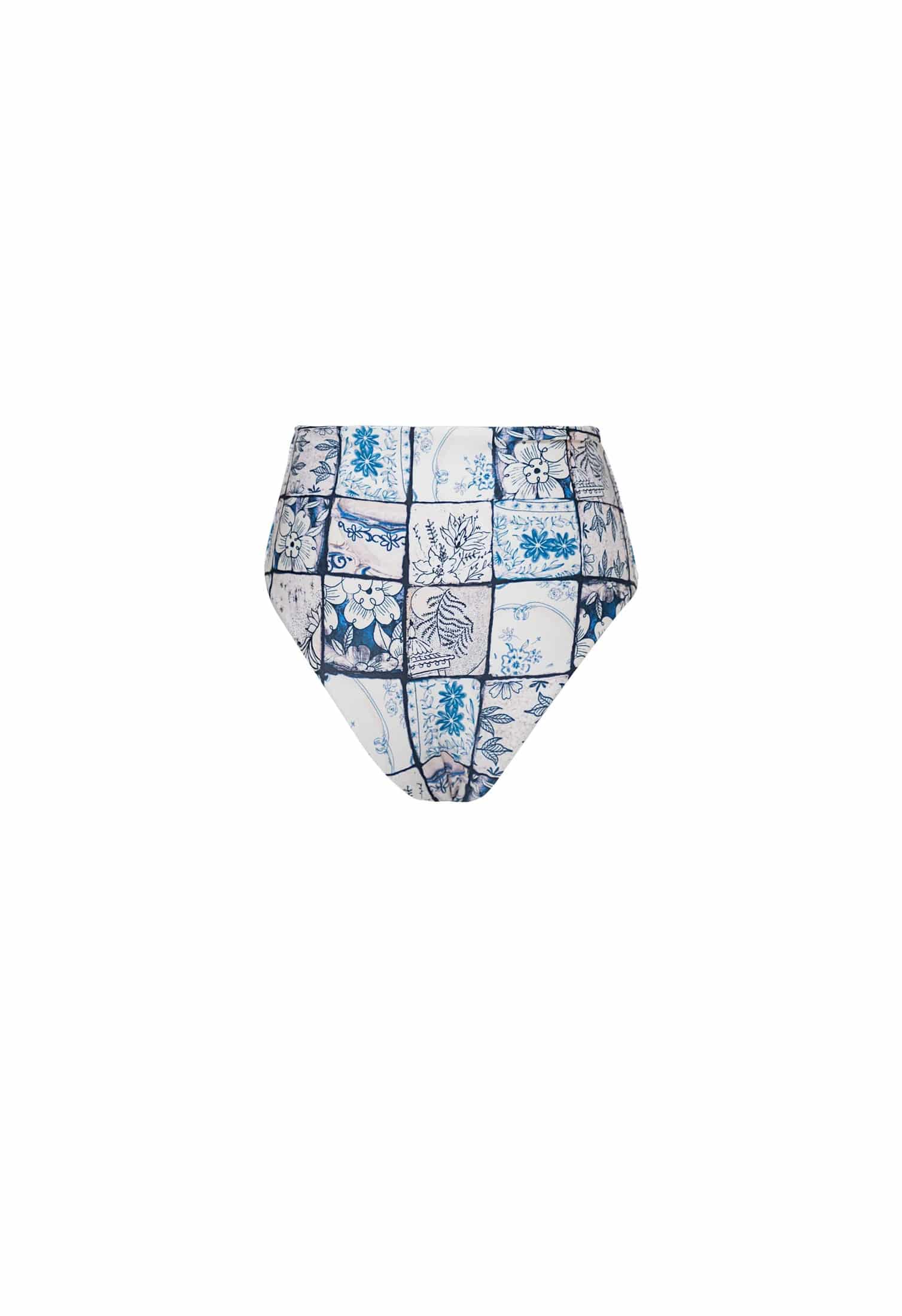 Magenta Porcelana Bikini Bottom - miniatura 5