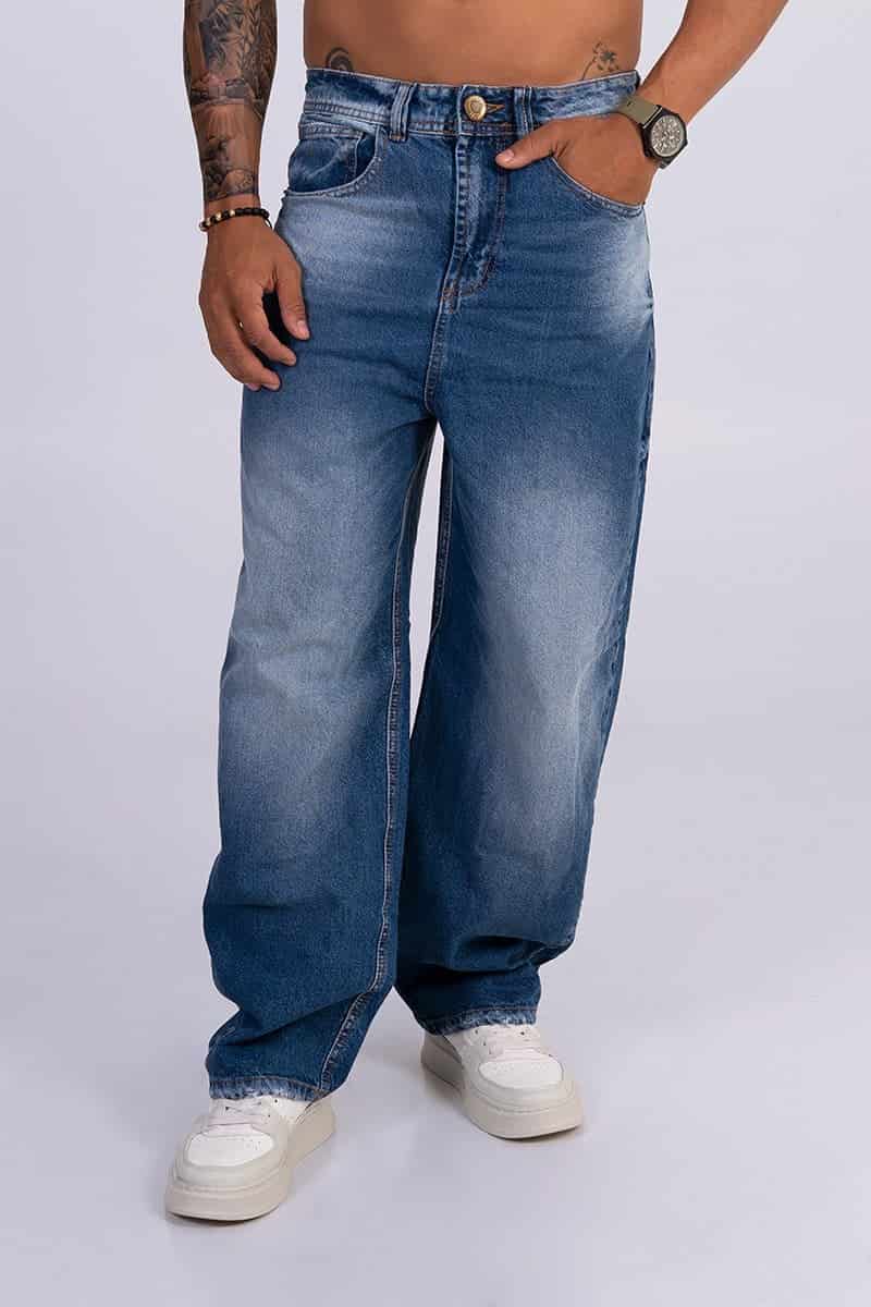 Jean moda ancho rebel - miniatura 1