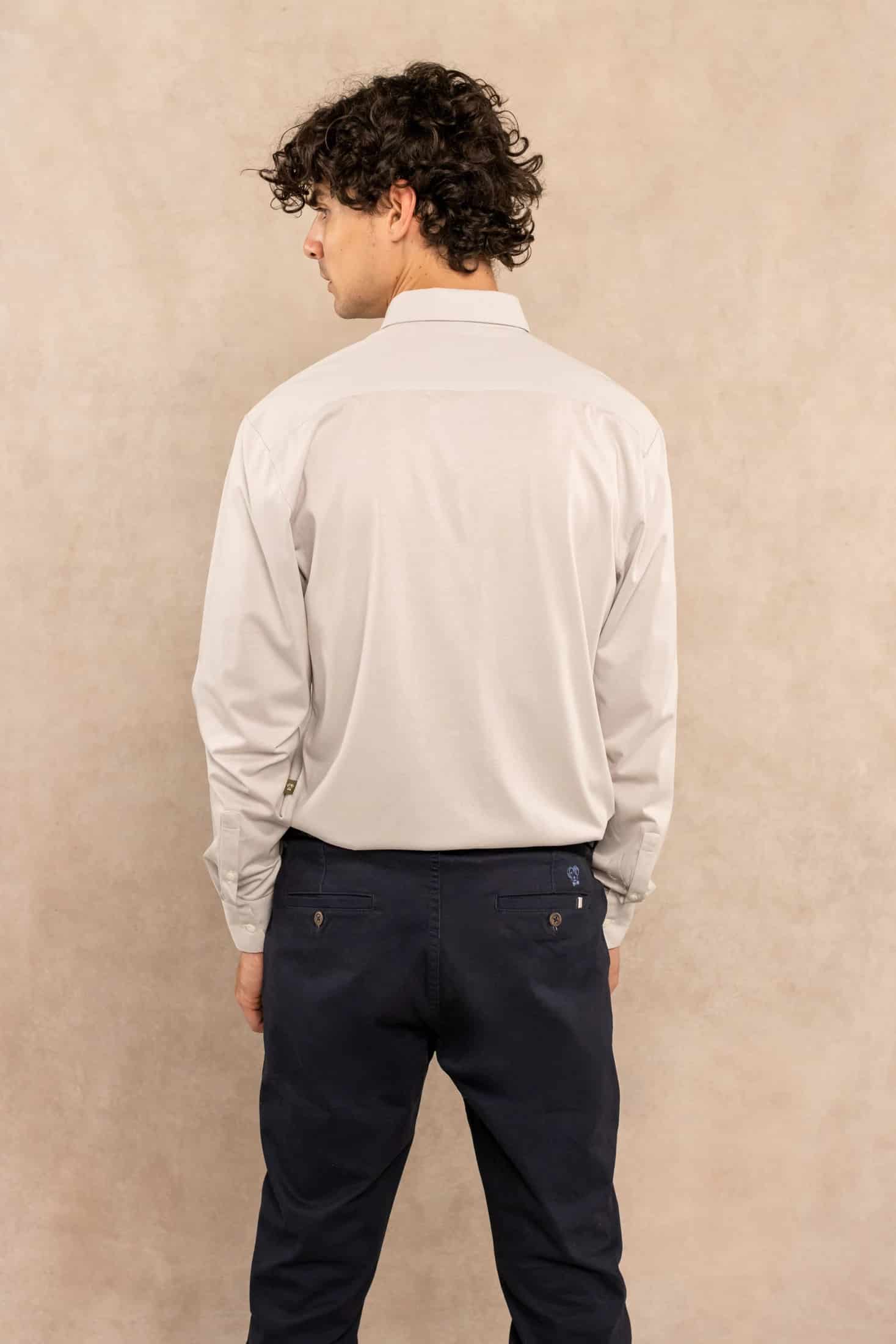 Camisa Jersey Gris - miniatura 4