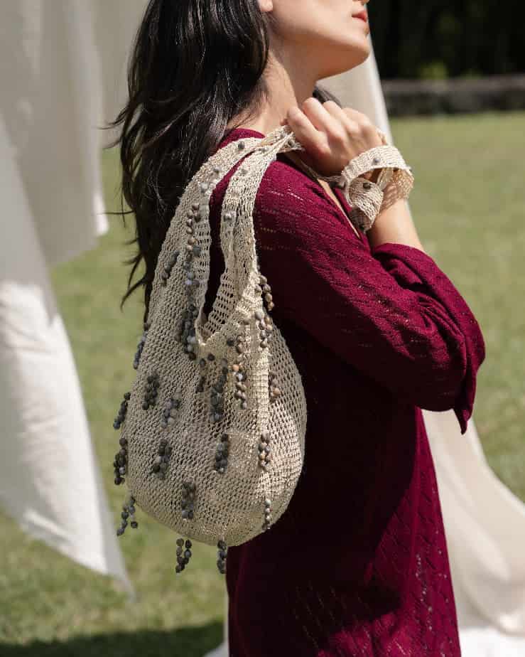 AYMA BAG IVORY - miniatura 3