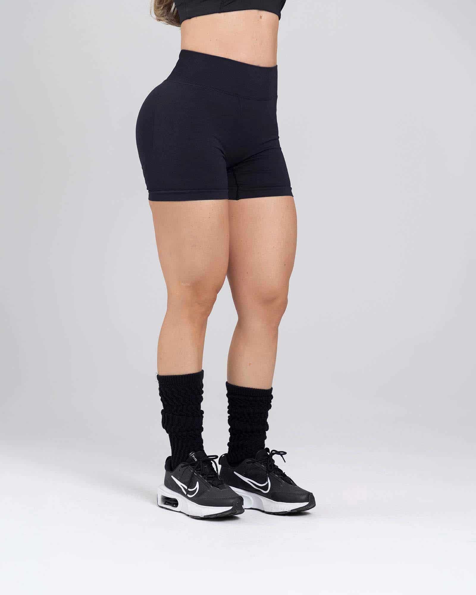 Short push up sculpt seamless negro flexi FIBER - miniatura 2