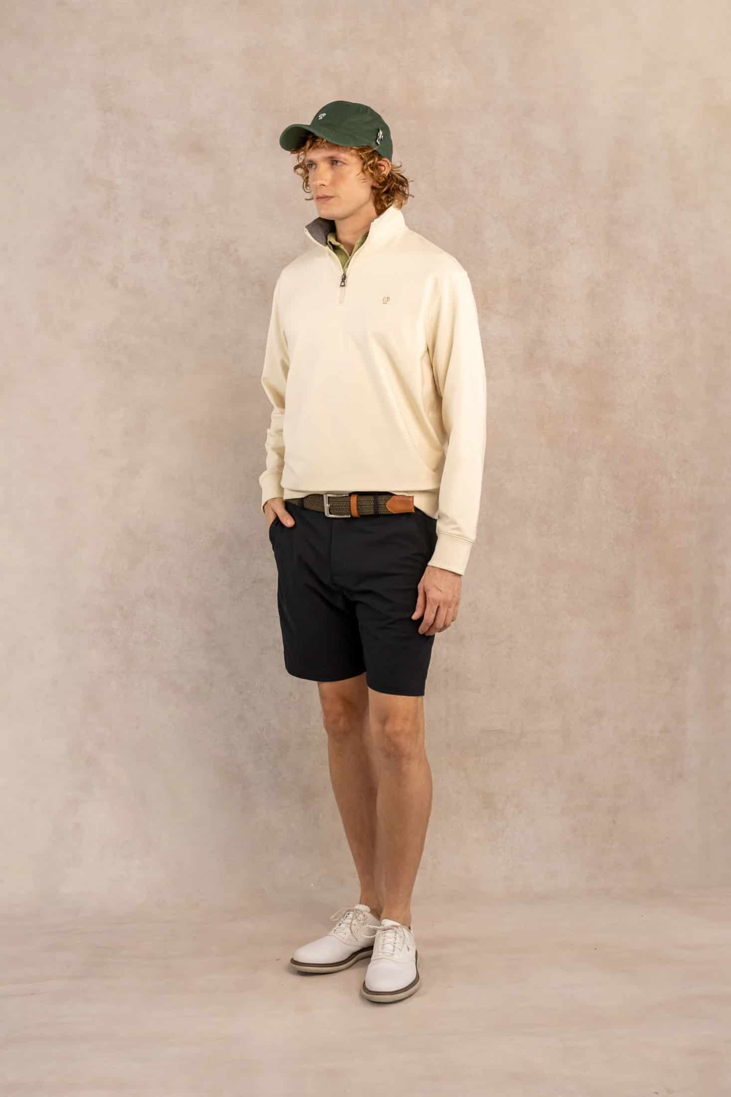 Halfzip Antimanchas Marfil - miniatura 3