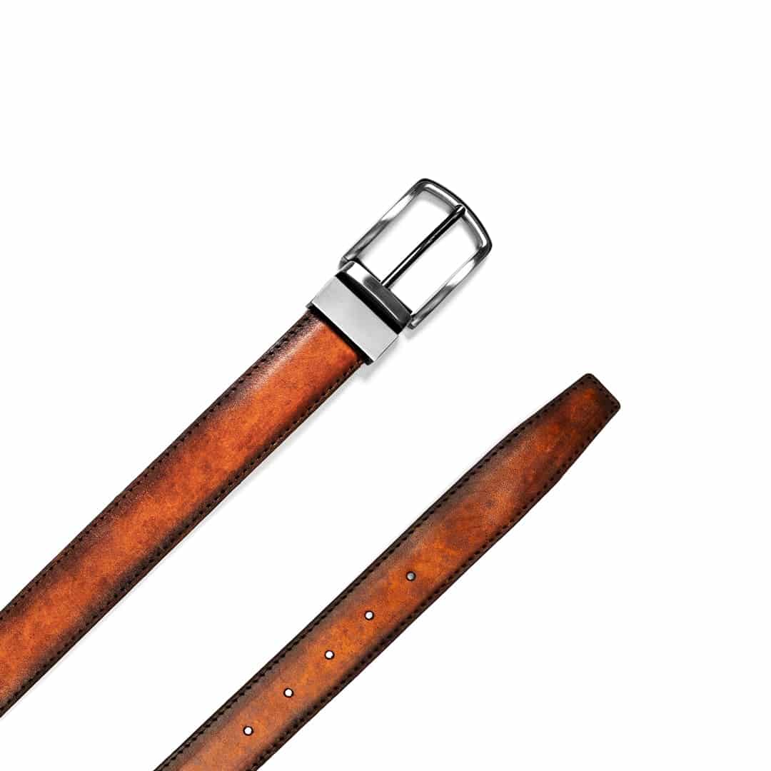 Cinturón Cognac Patina - miniatura 3