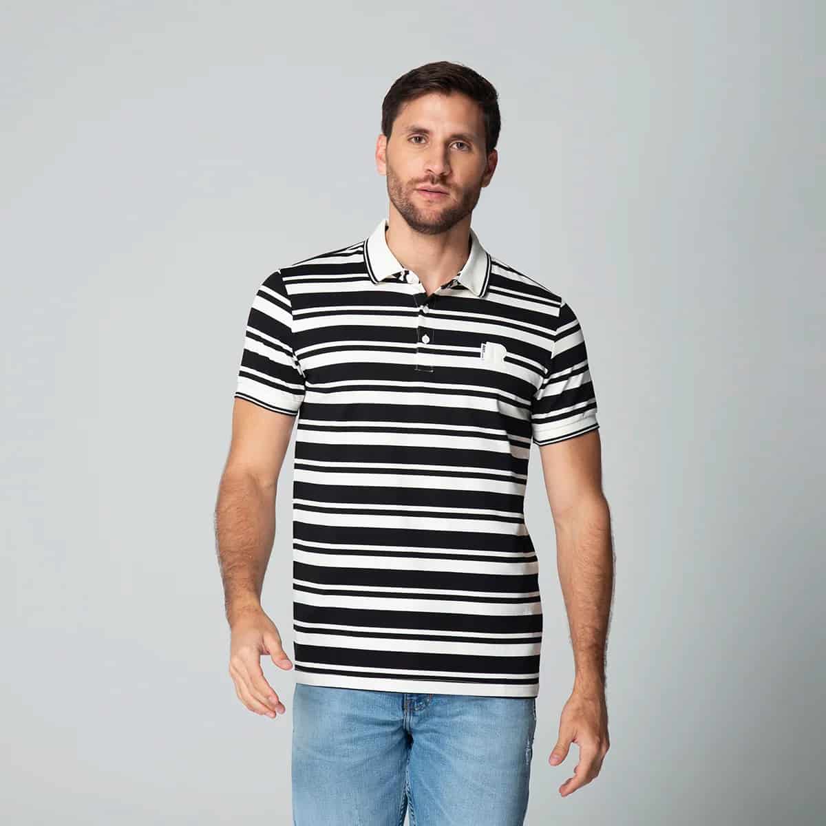 Camiseta Polo Slim Clark - miniatura 1