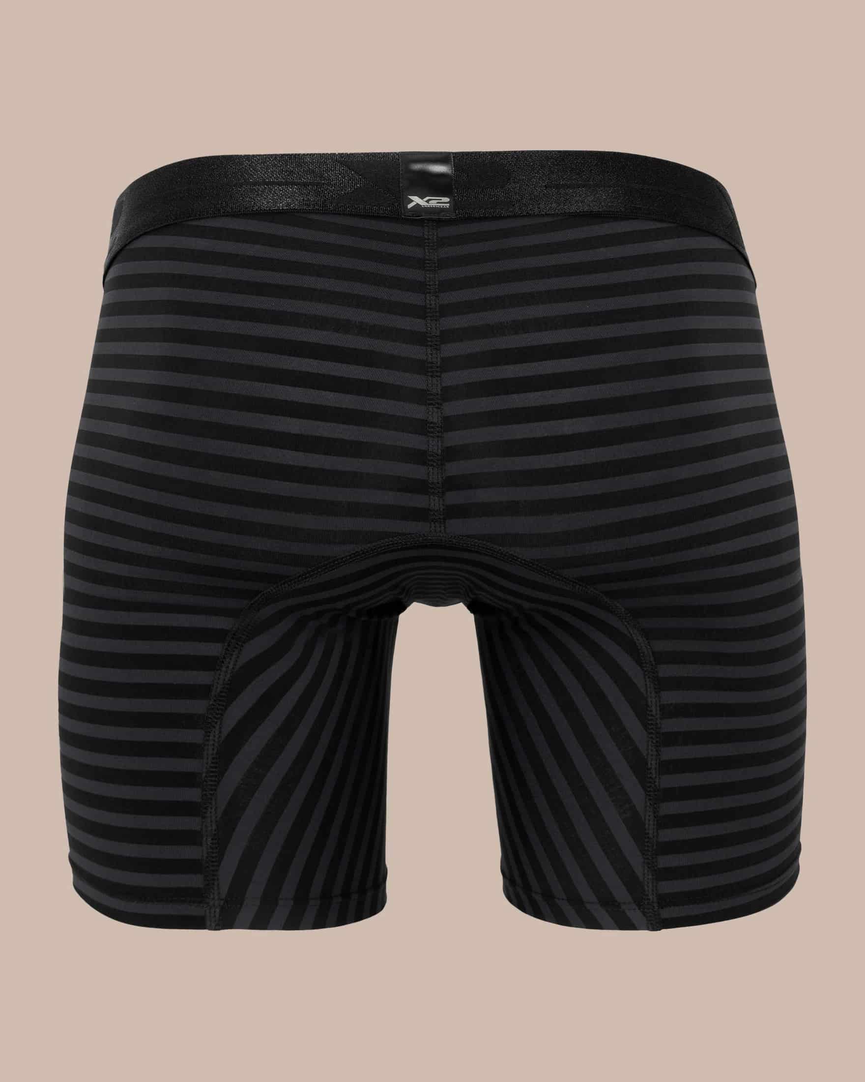 Bóxer Medio Fratello Nylon Negro X2 - miniatura 3