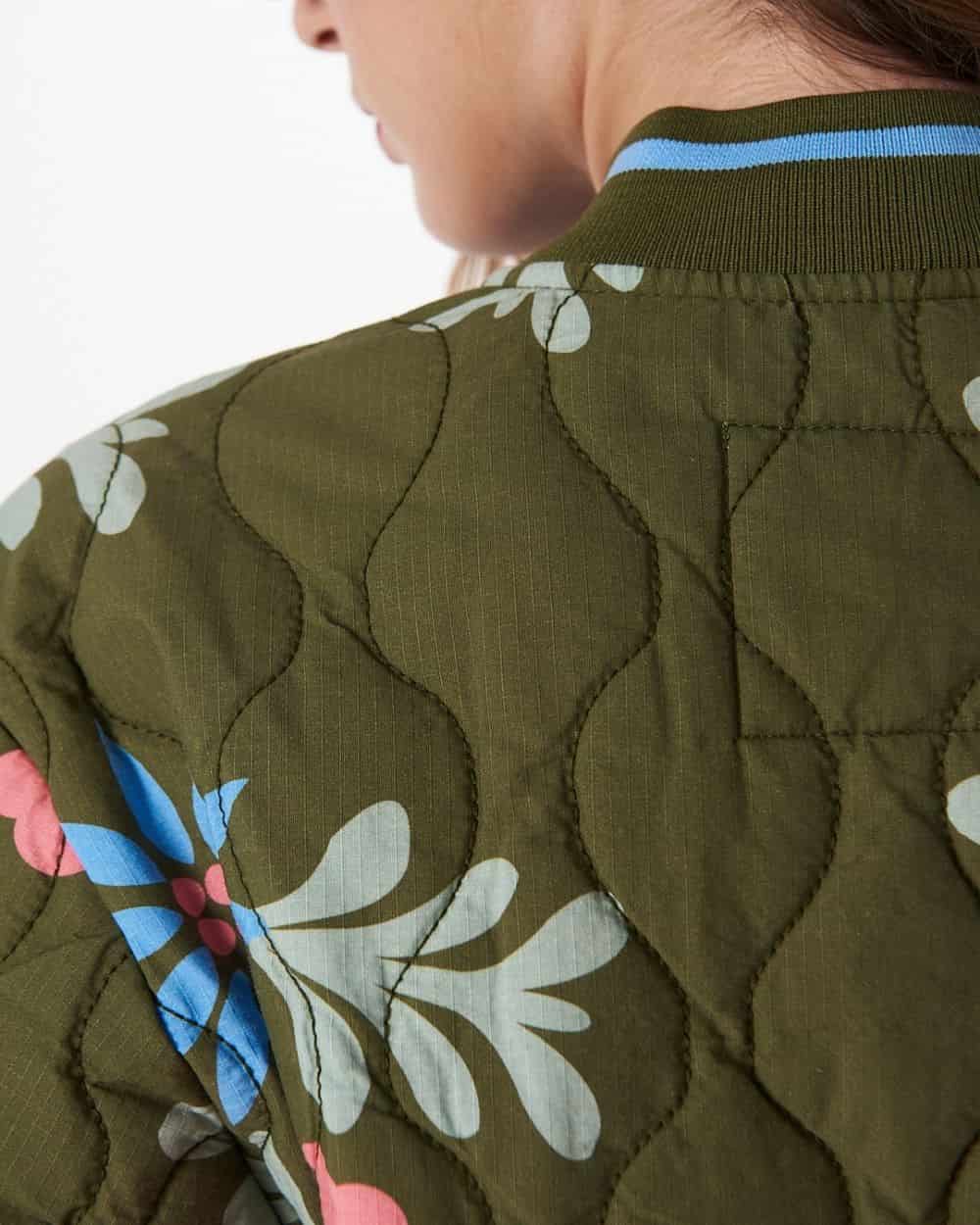 FLORAL QUILTED JACKET - miniatura 7