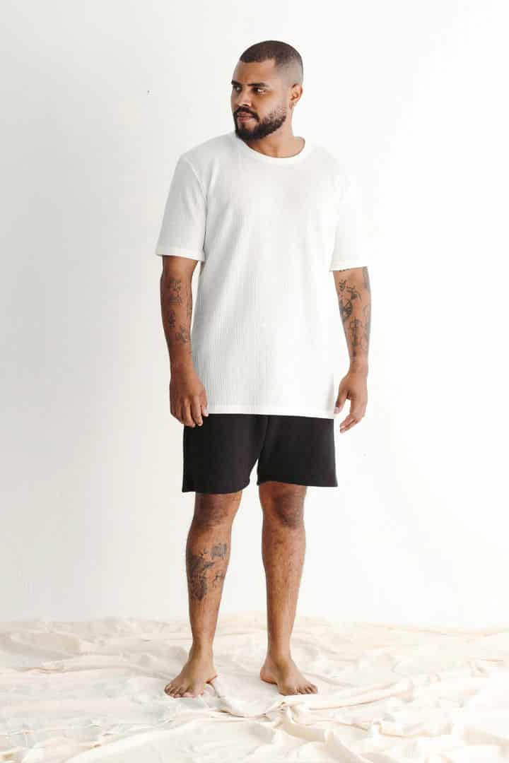 Camiseta texturizada hueso - miniatura 8
