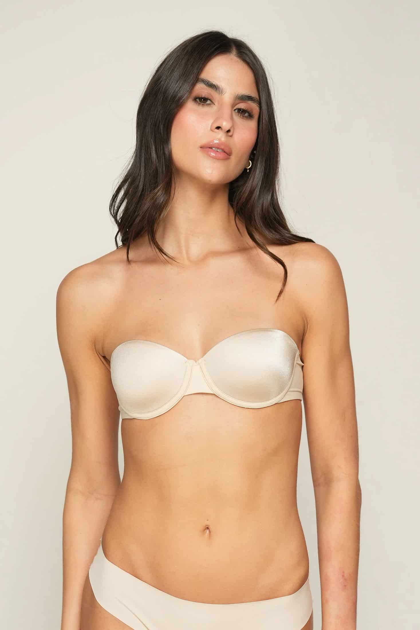 BRASIER STRAPLESS ELLIPSE ESENCIAL PIEL - miniatura 1