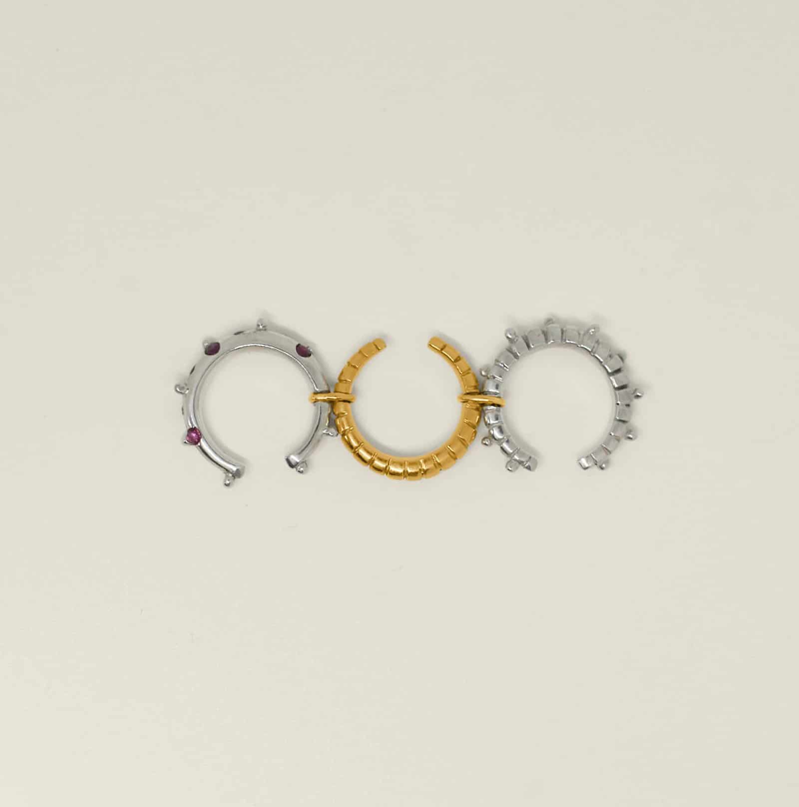 Triple Akis Ruby Ring - miniatura 2