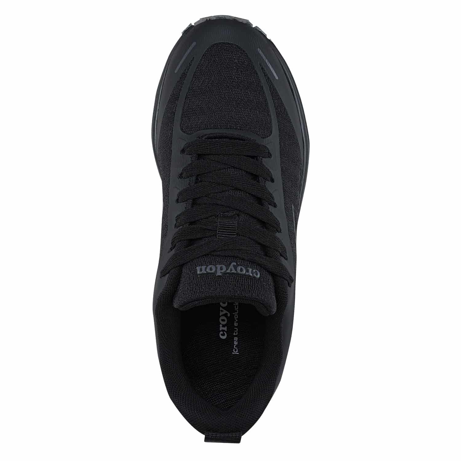 Tenis Running Wizod Negro-Negro Croydon Para Mujer - miniatura 4