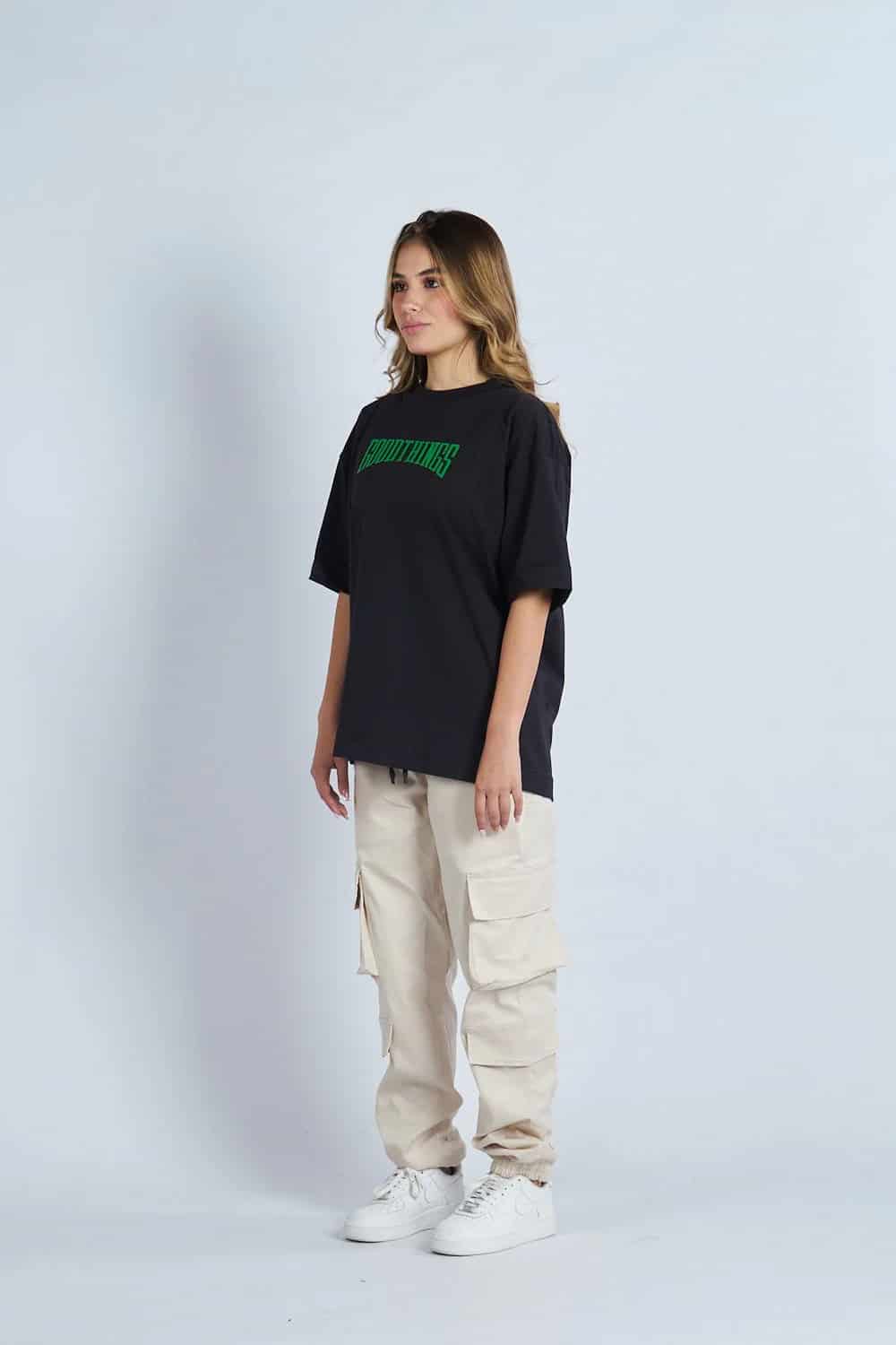 Camiseta oversize estampado Good Things Negro | DROP 03 | - miniatura 2