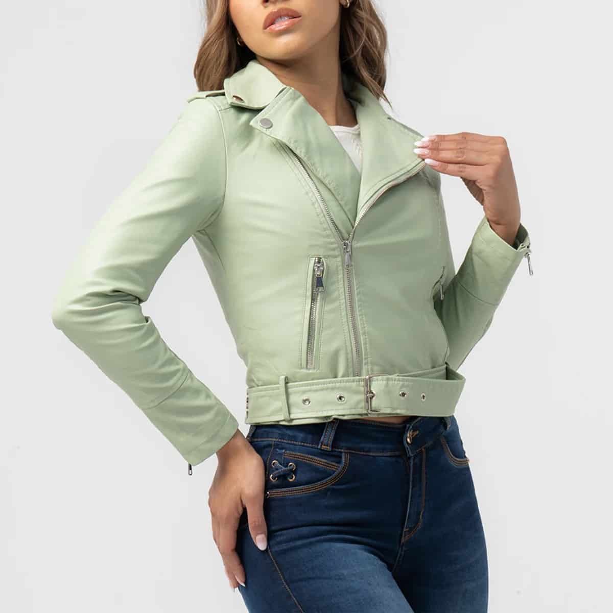 Chaqueta Sintetica Biker Carly - miniatura 17
