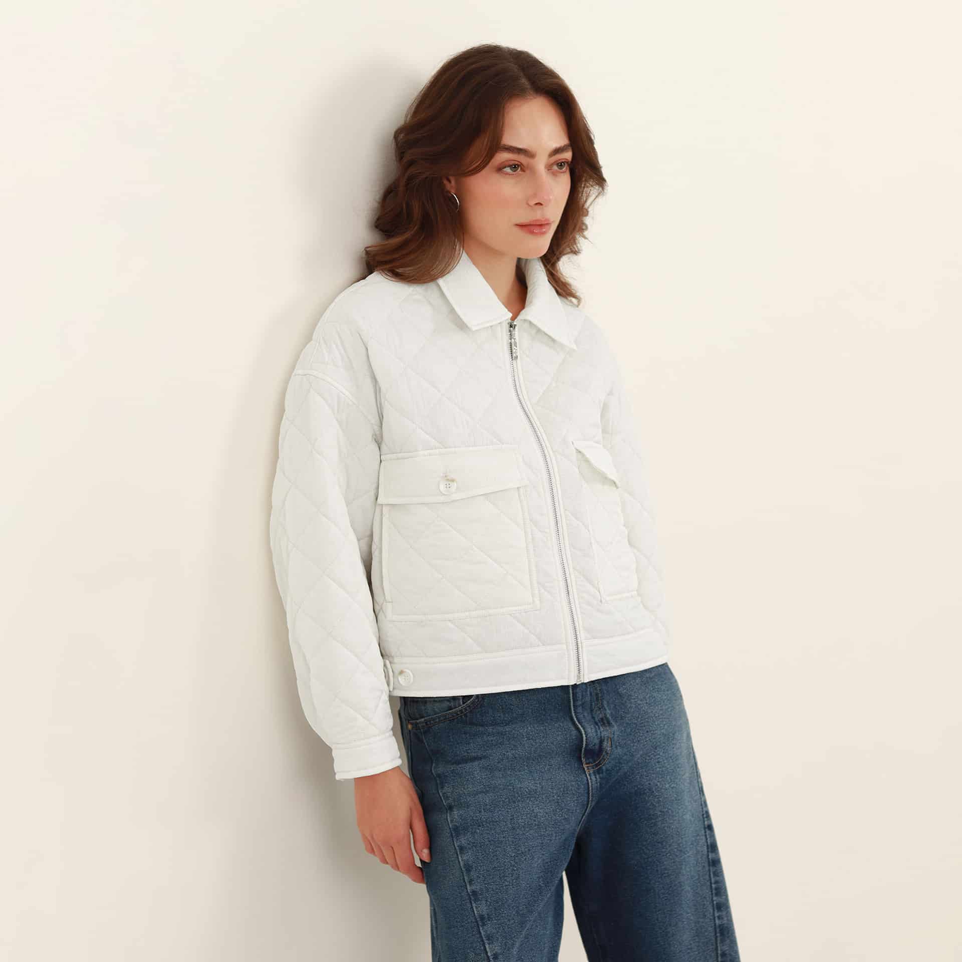 Chaqueta acolchada crop - miniatura 12