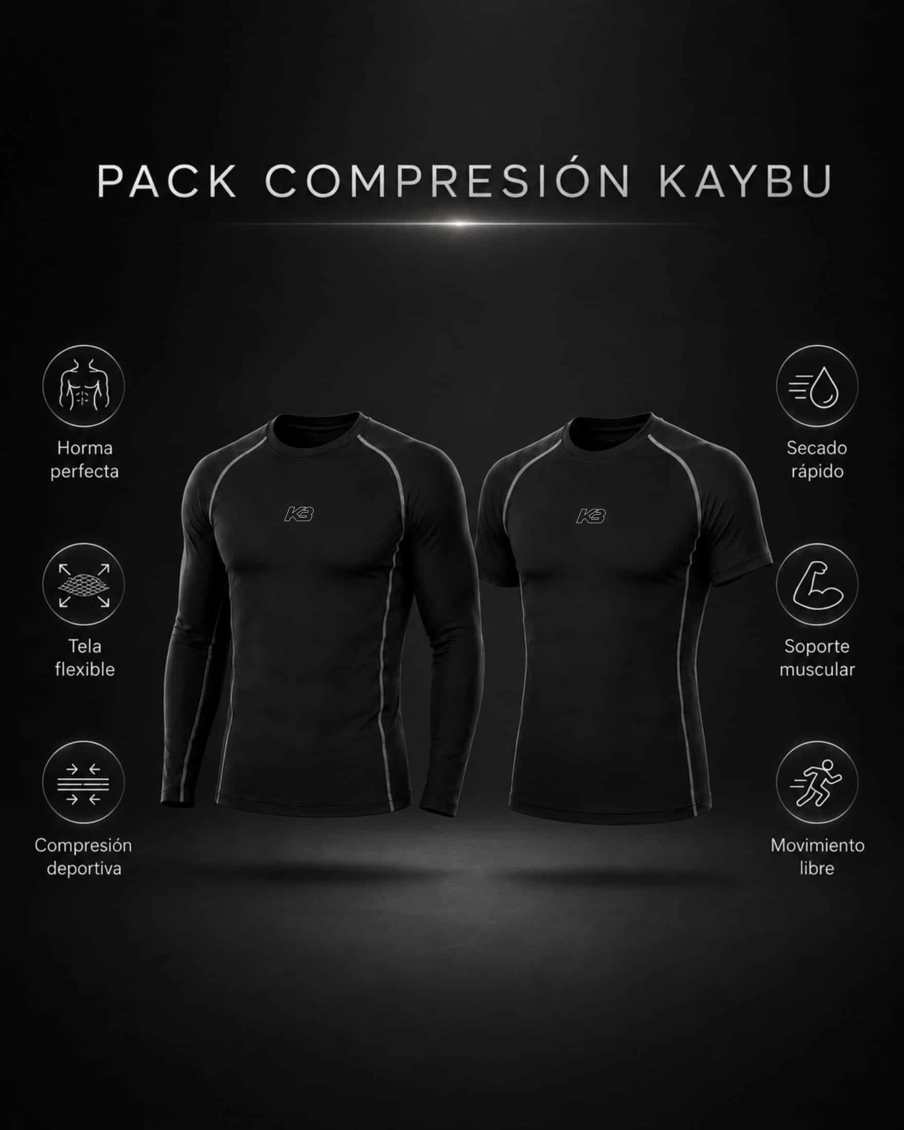 Pack Compresion X2 Ref 383 y 381 | KBMEN RF.416 - miniatura 5