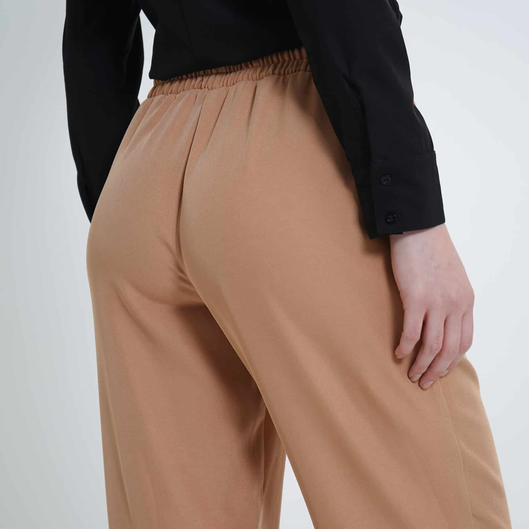 Pantalón básico bota recta cintura elástica - miniatura 11