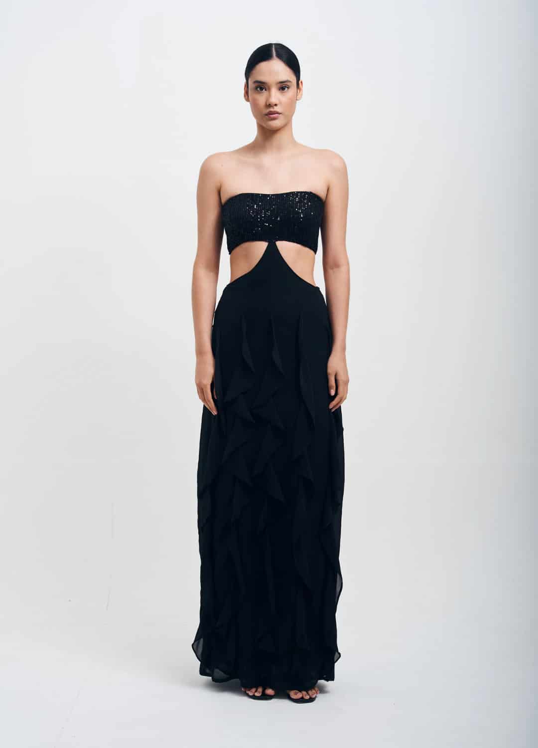 Vestido Candelaria Negro - miniatura 1