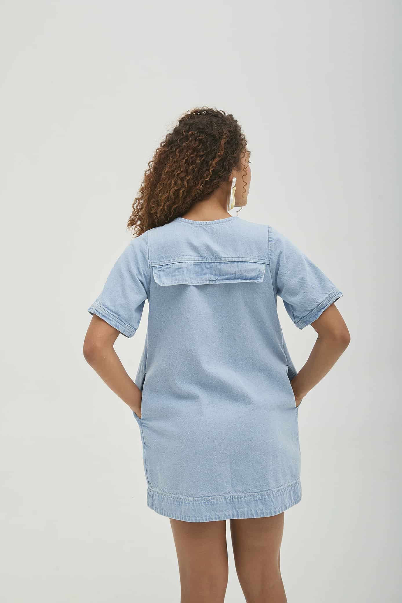 Vestido Brisa Denim - miniatura 6