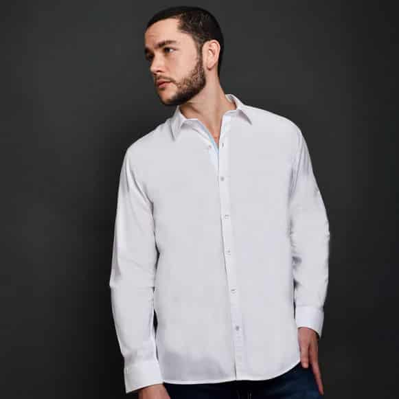 CAMISA ML 100% ALGODON HOMBRE - miniatura 119