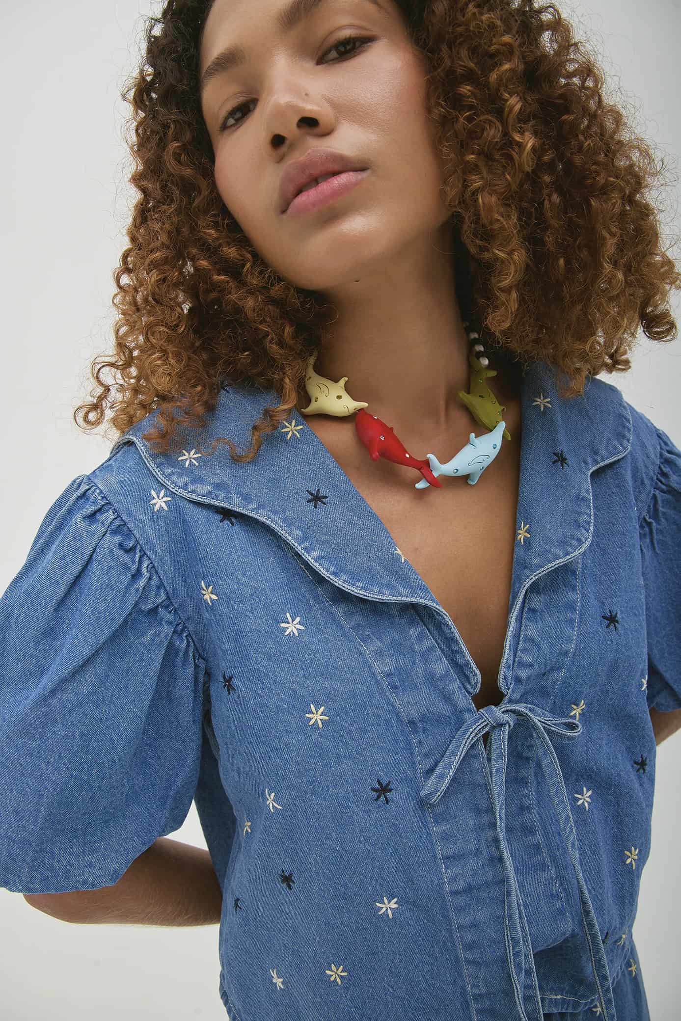Marea Top Estrellas Denim - miniatura 3