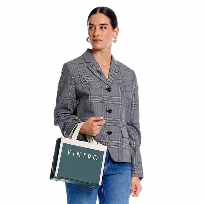 Manos Libres Para Mujer Provenza Verde Con Cargadera Removible - miniatura 6