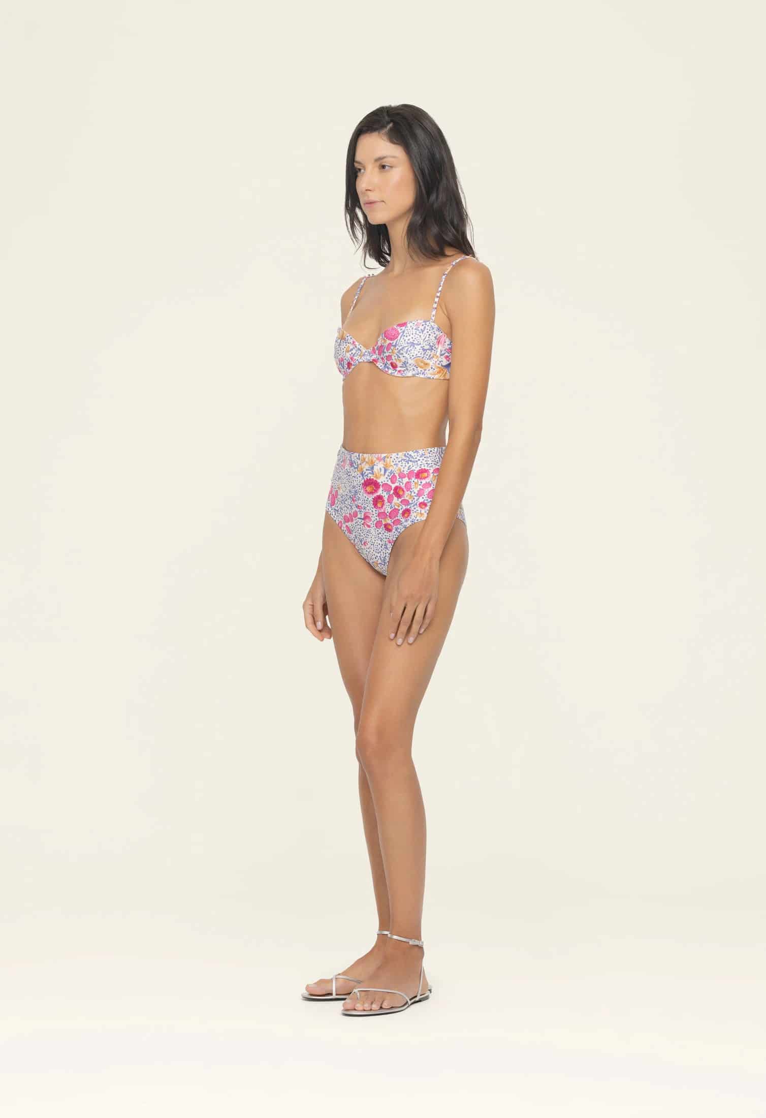 Magenta Capullo Bikini Bottom - miniatura 1