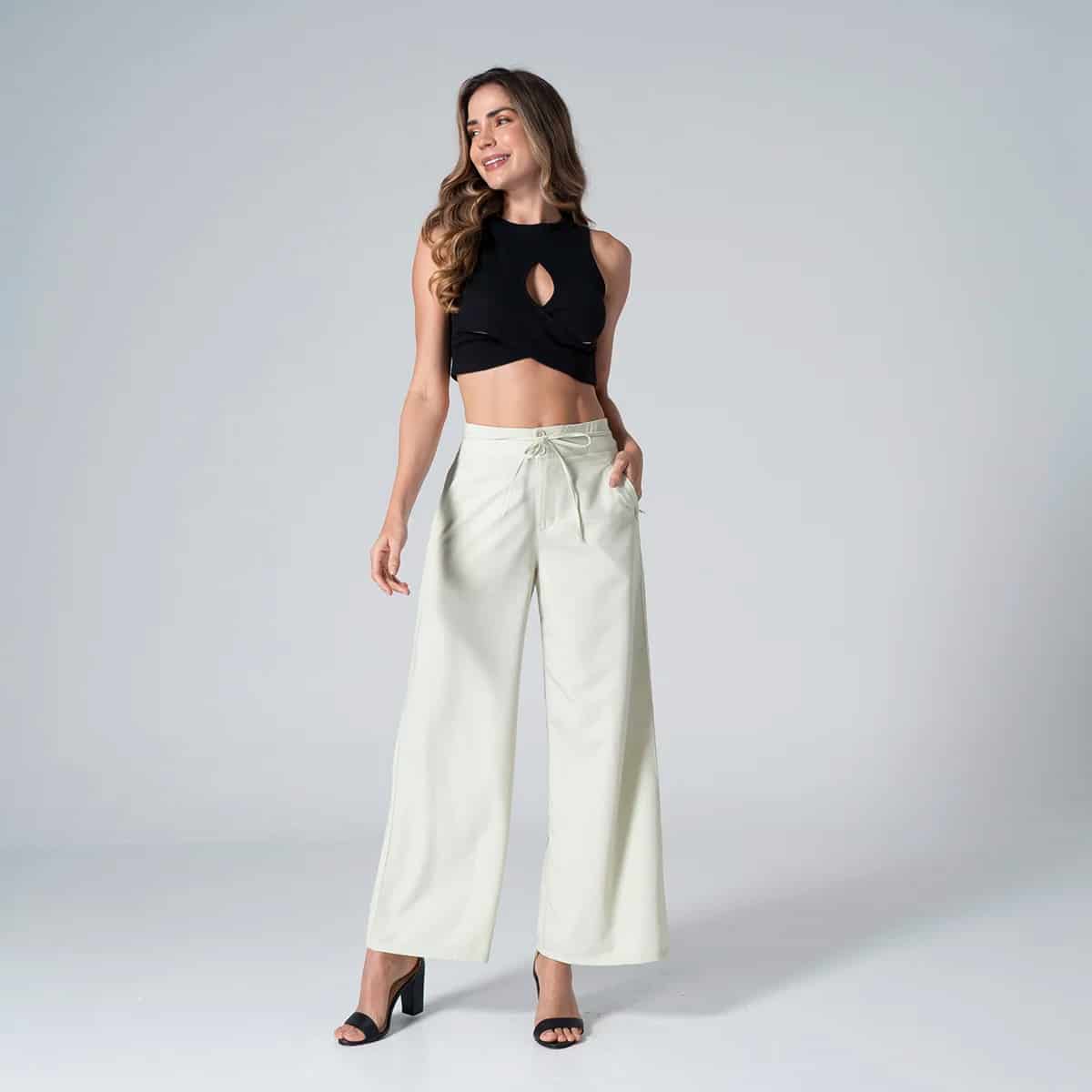 Pantalon Wide Leg Tag - miniatura 9