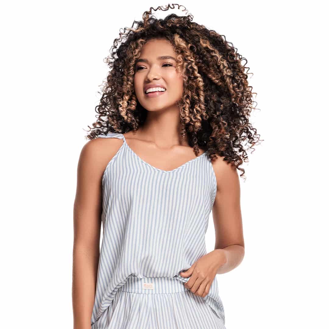 CAMISETA DE PIJAMA CON BOLANTES EN CARGADERAS - miniatura 2