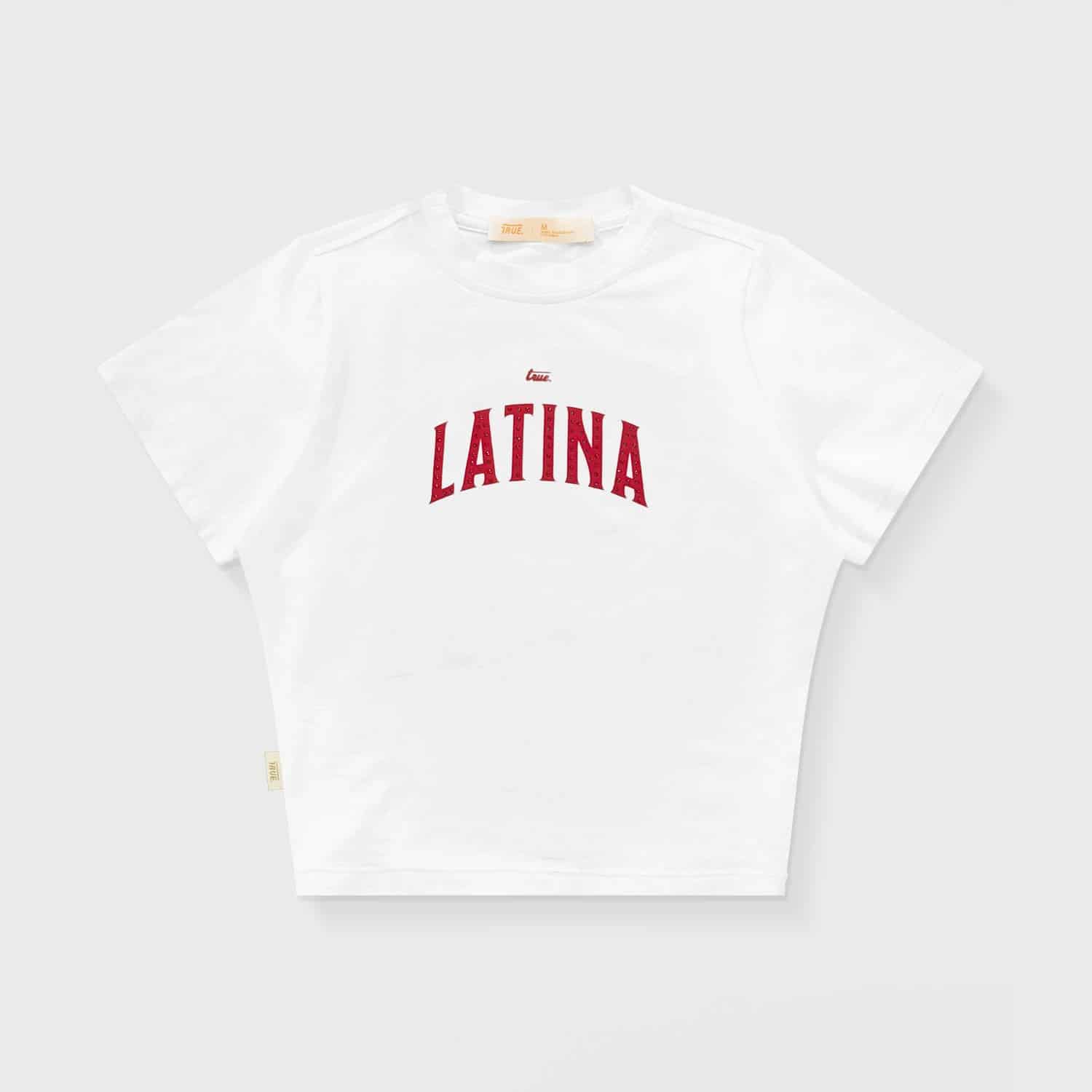 Latina Baby Tee - White - miniatura 1