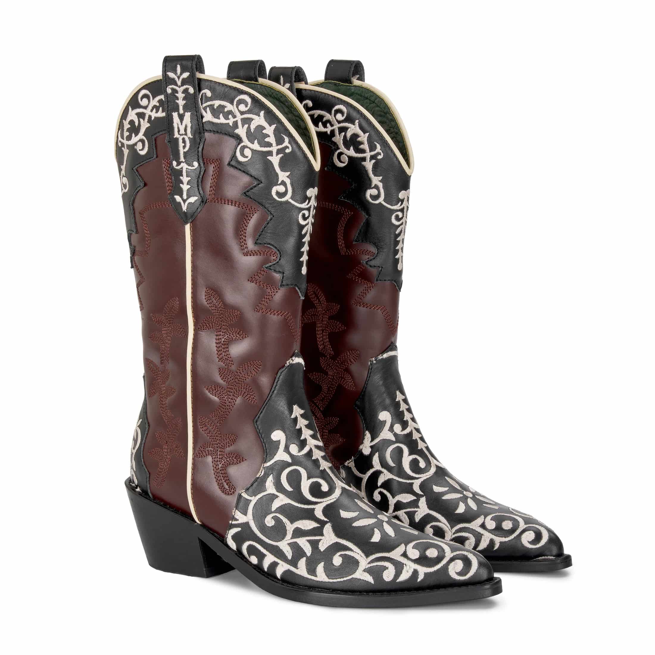 BOTA TEXANA ROSAS - miniatura 2
