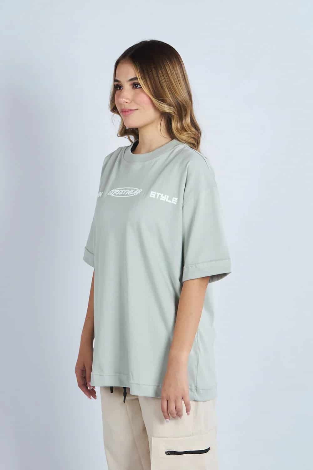 Camiseta oversize estampado Together Gris V | DROP 03 | - miniatura 7