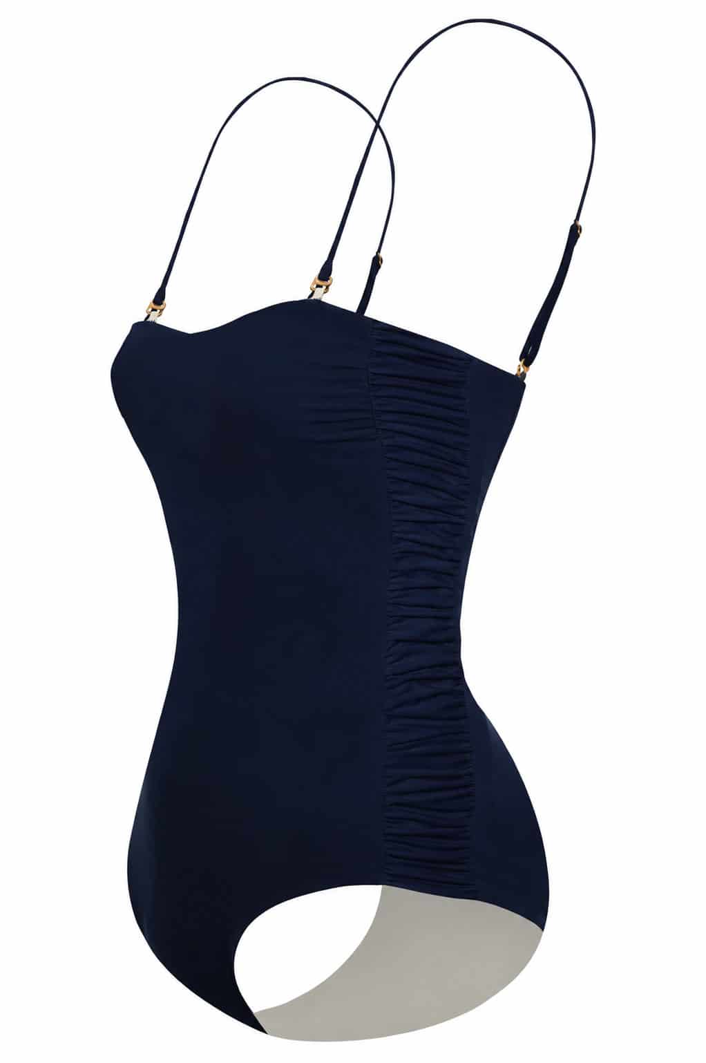 Las Balsas One Piece / Navy - Ivory - miniatura 3