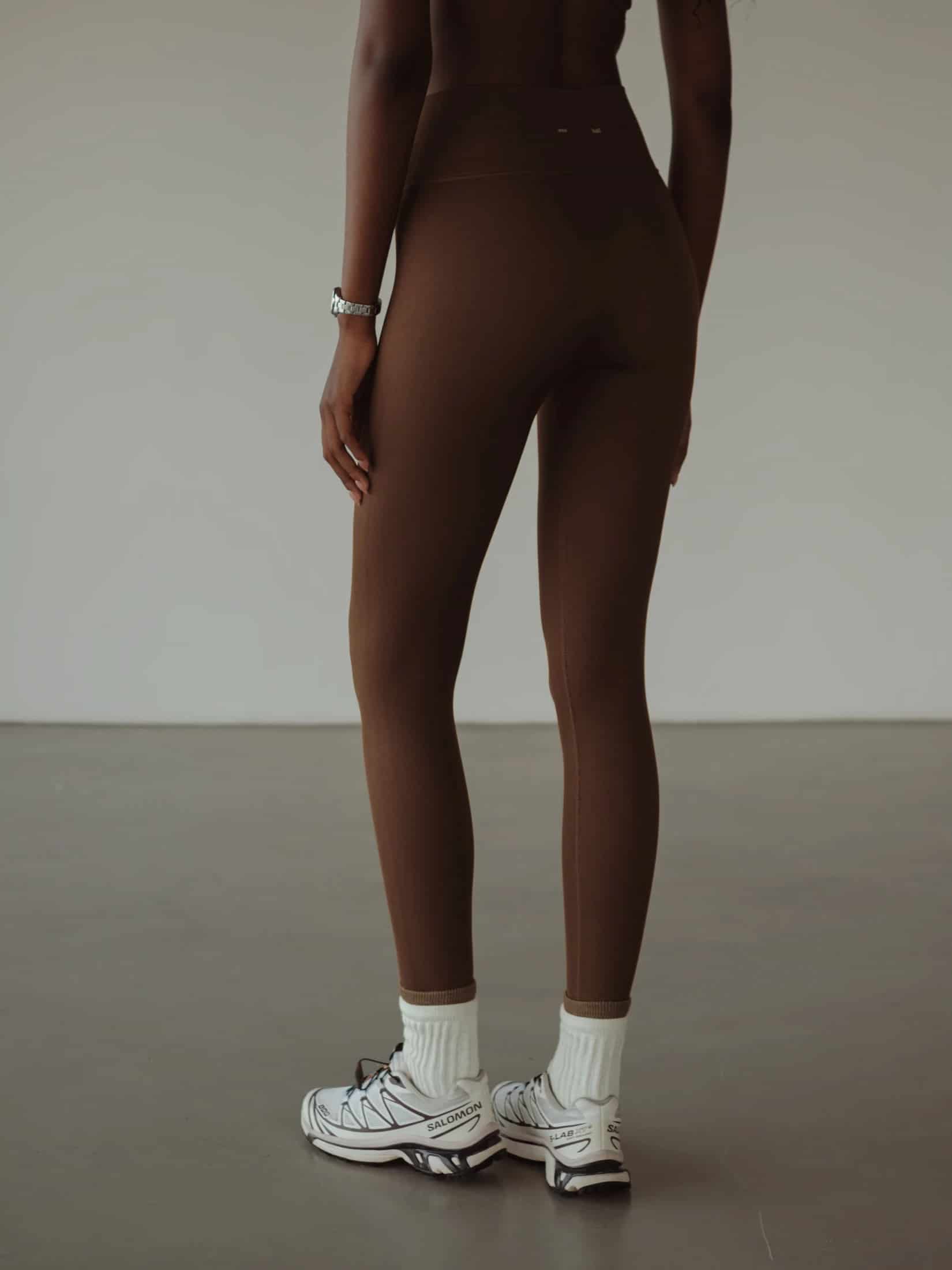 SHAPER SEAMLESS LEGGINGS - SEPIA - miniatura 7