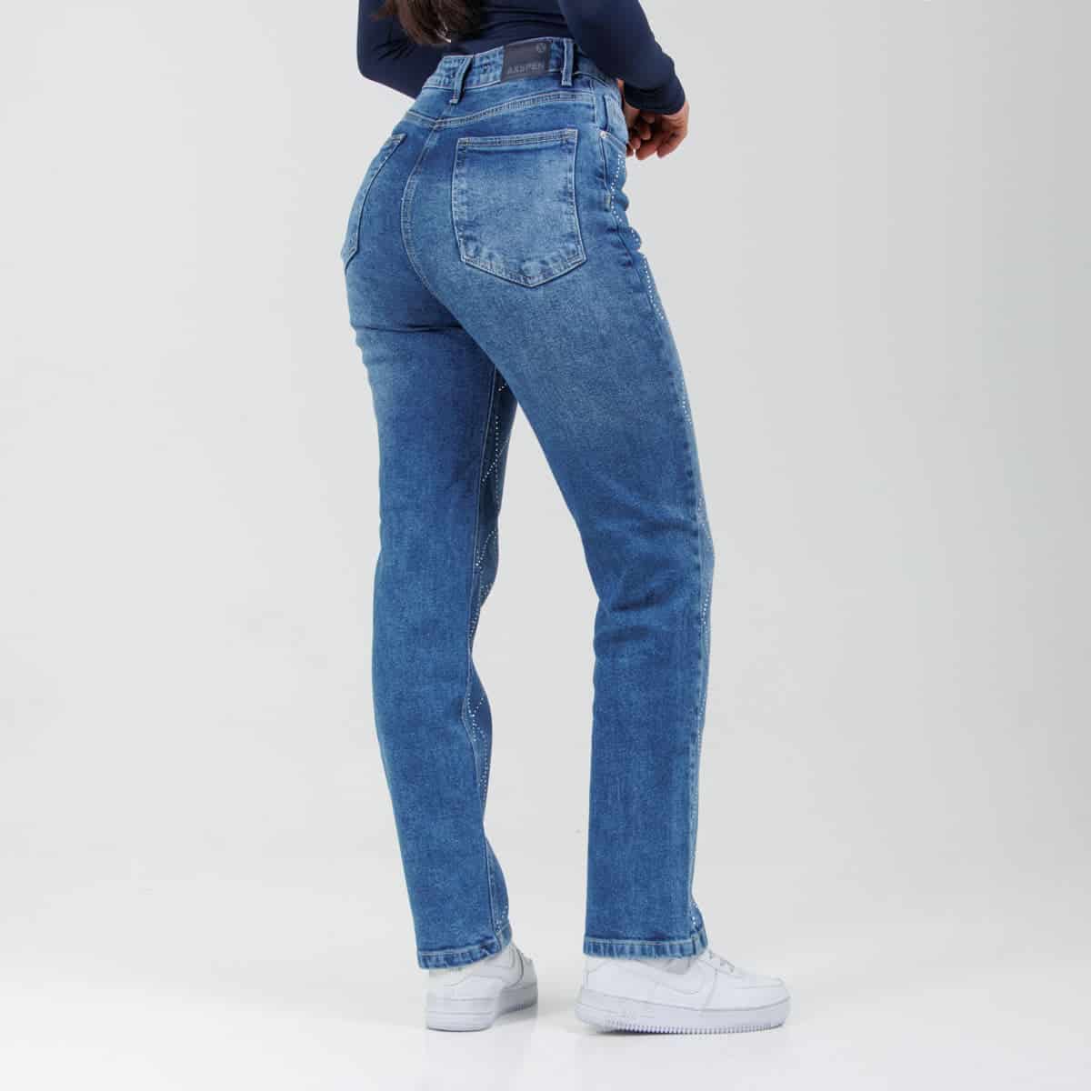 Jean Axspen Mom Fitr Brillos  Ox-2897 - miniatura 3