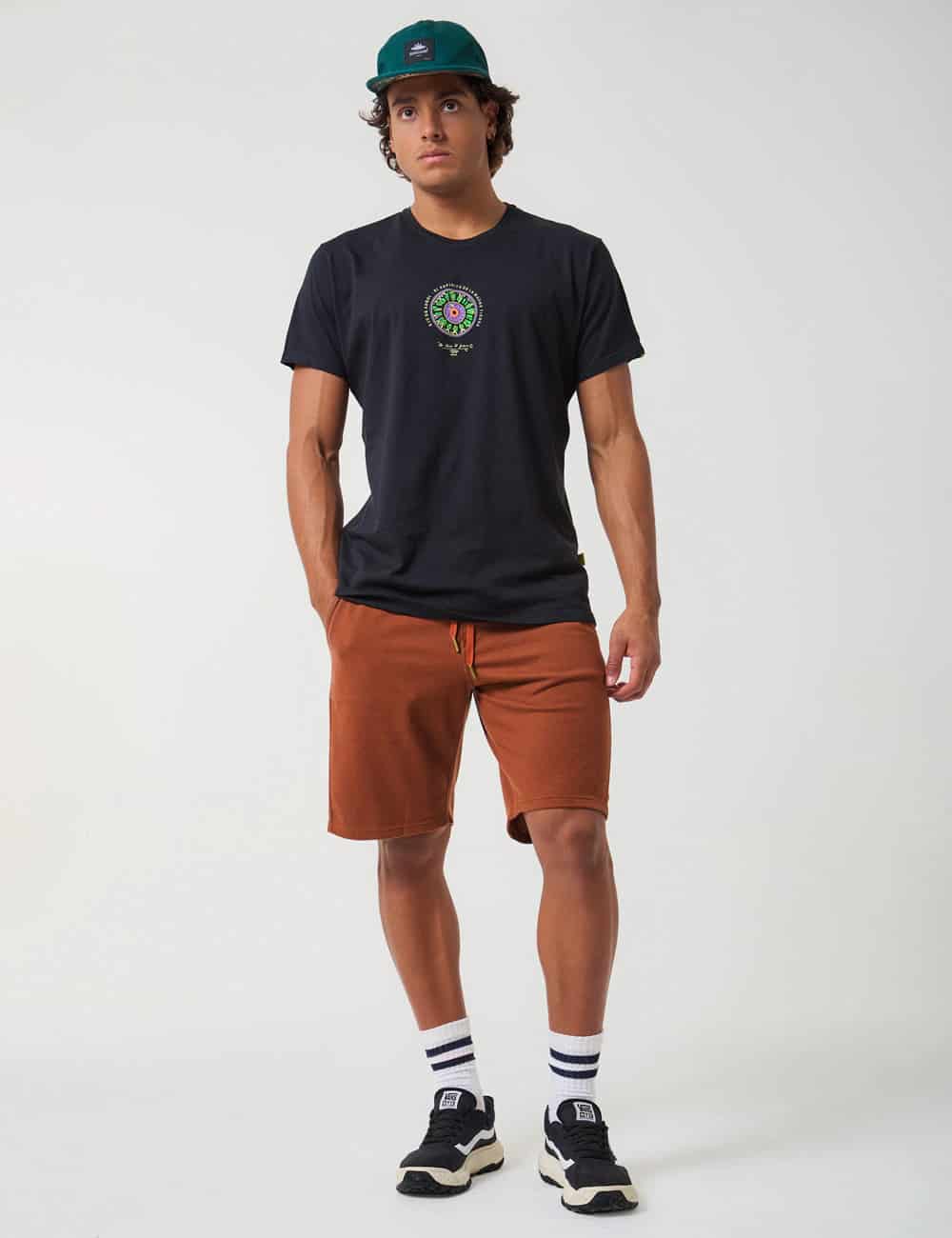 Camiseta Regular Fit Ojo de Árbol negro Hombre - miniatura 1