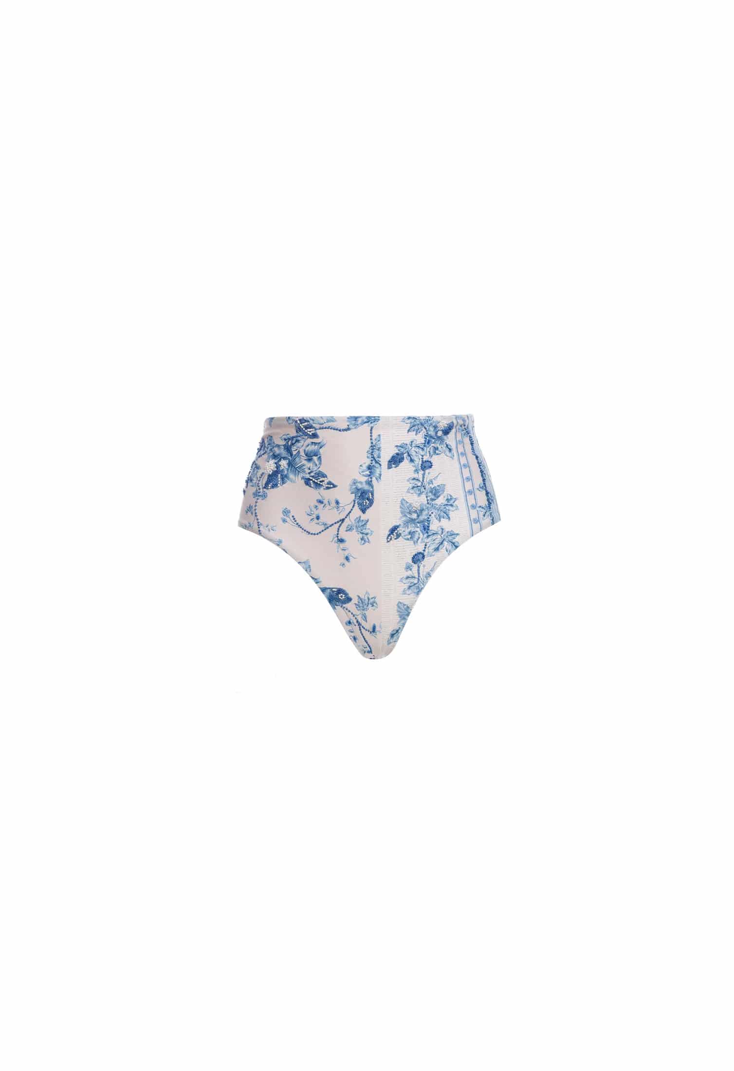 Magenta Bougainvillea Bikini Bottom - miniatura 3